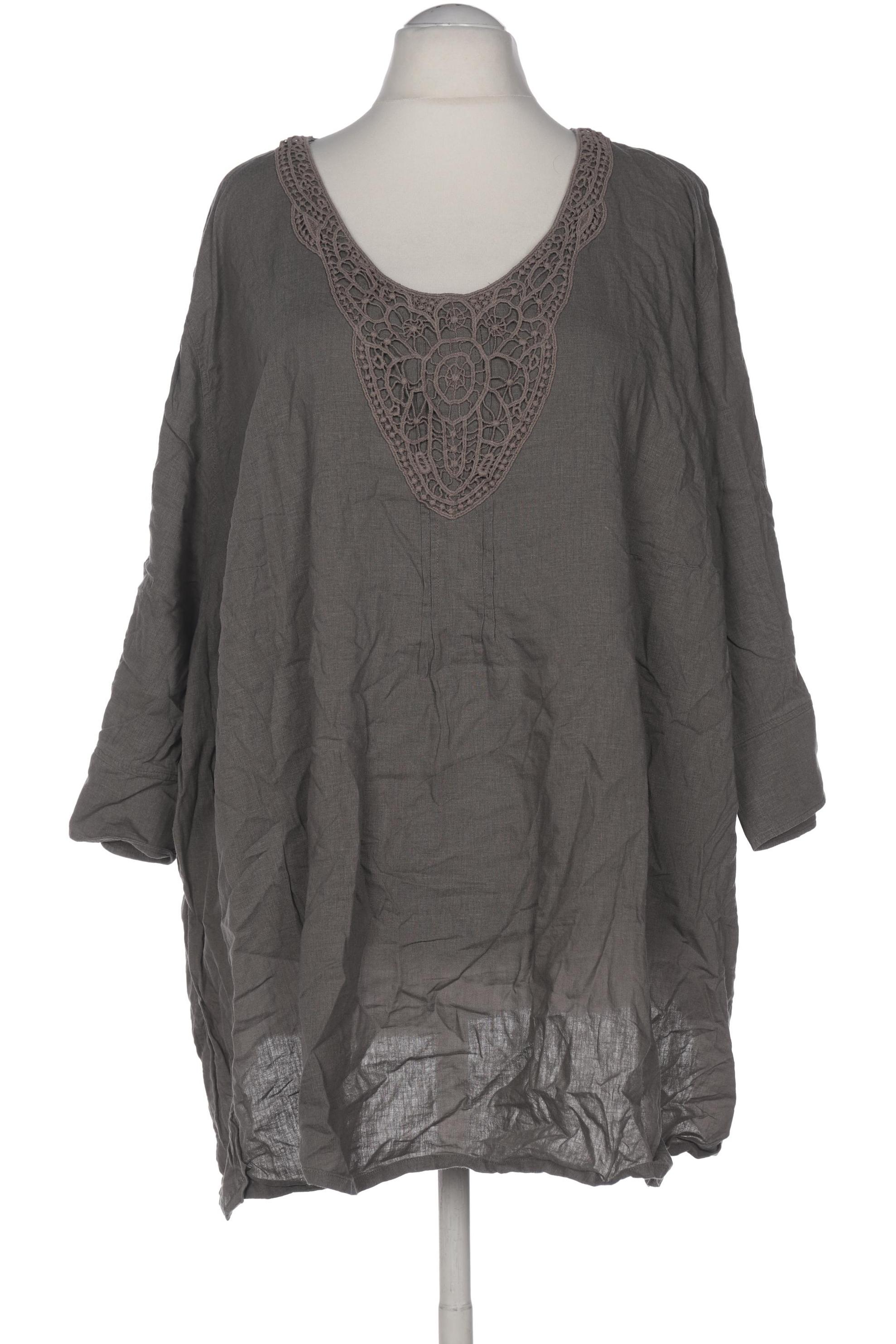 

Ulla Popken Damen Bluse, grau, Gr. 62