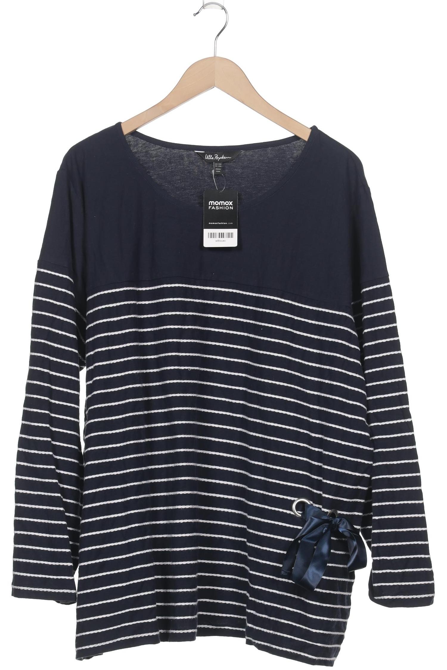 

Ulla Popken Damen Langarmshirt, marineblau, Gr. 54