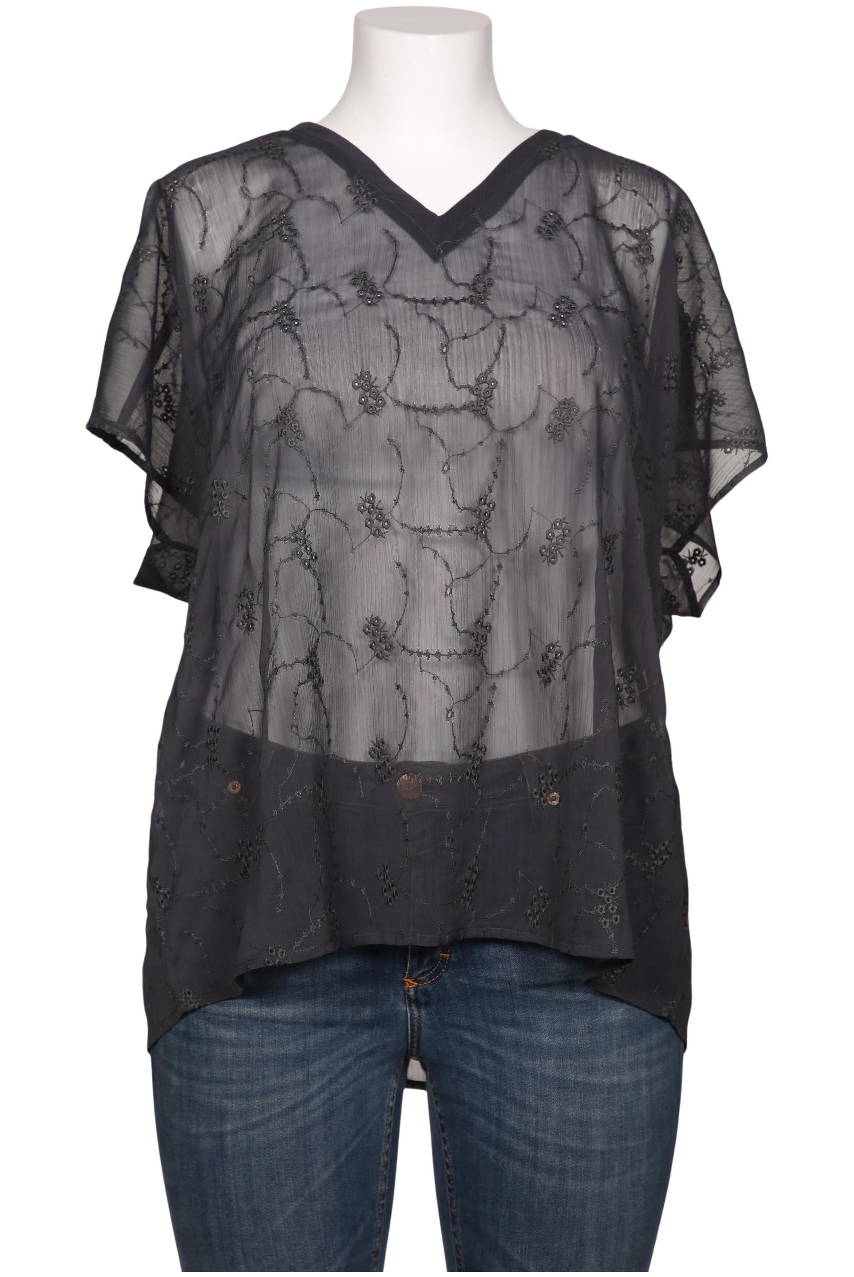 

Ulla Popken Damen Bluse, grau, Gr. 46