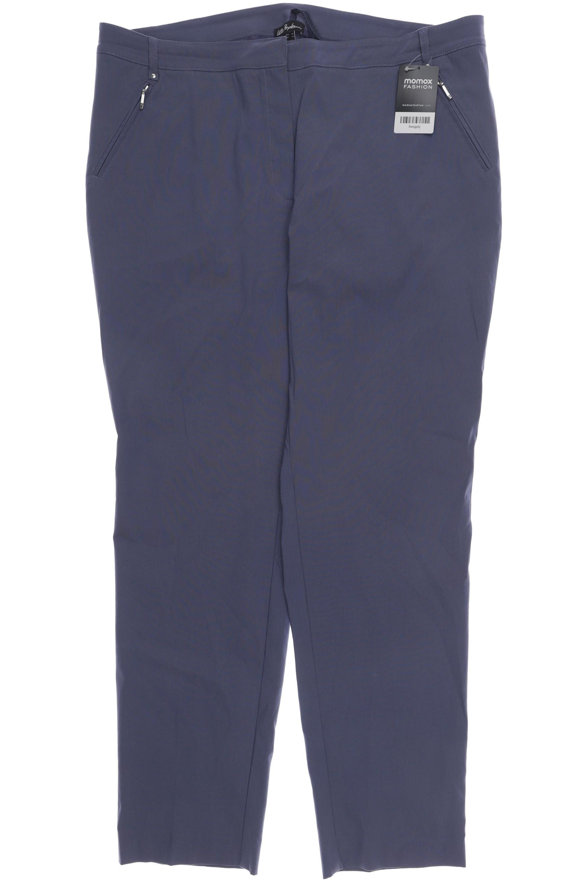 

Ulla Popken Damen Stoffhose, marineblau, Gr. 48