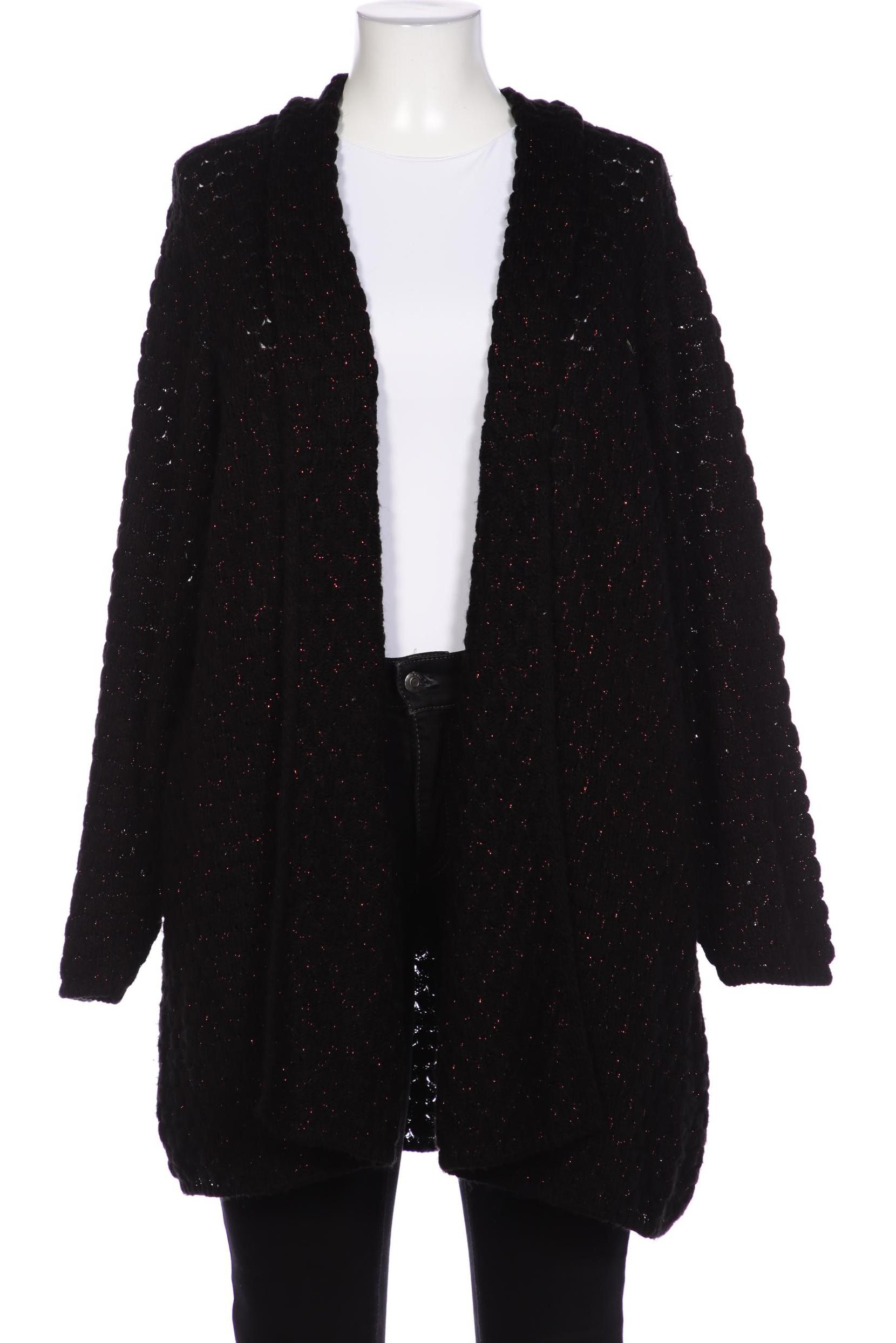 

Ulla Popken Damen Strickjacke, schwarz, Gr. 50