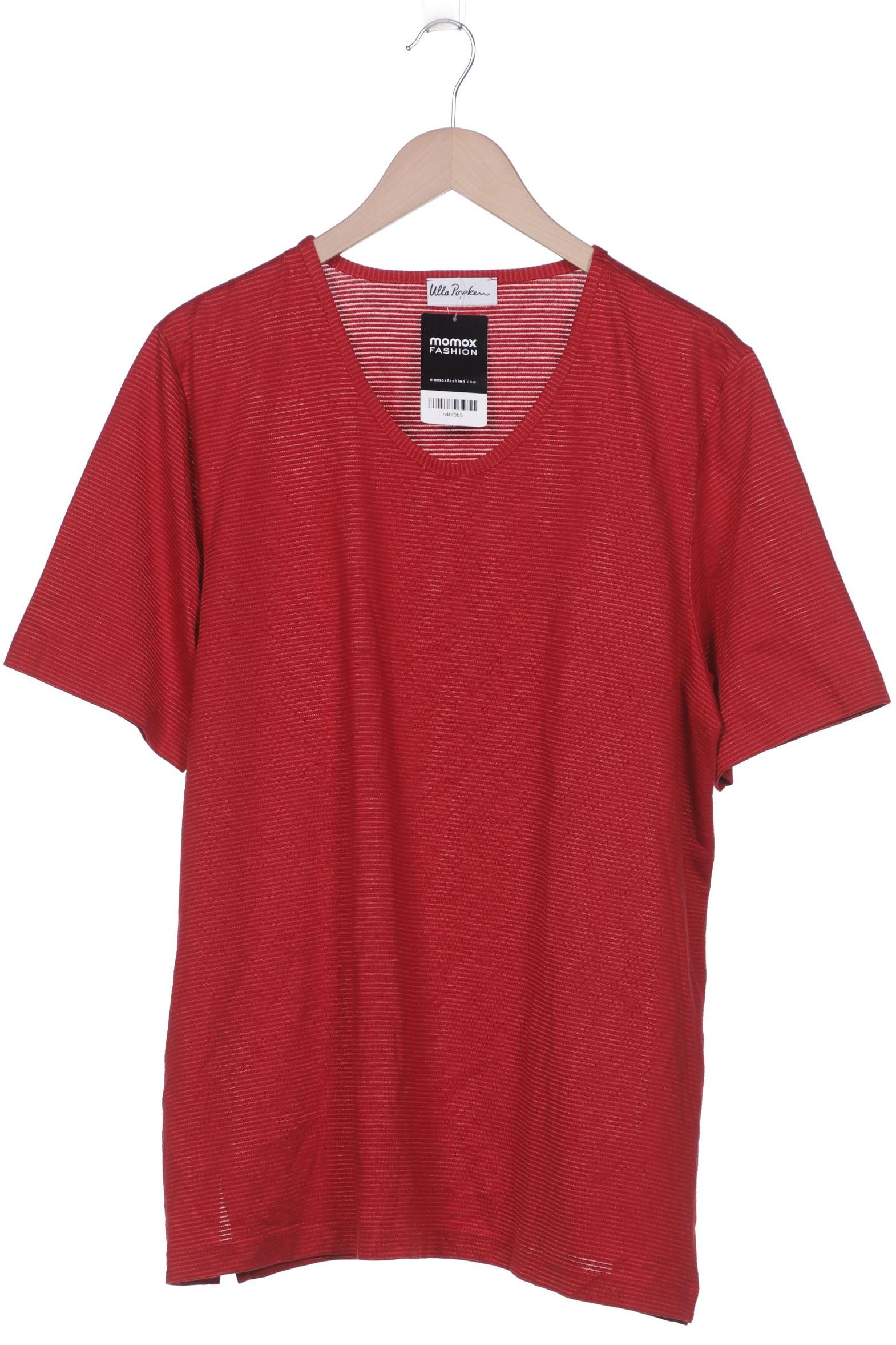 

Ulla Popken Damen T-Shirt, rot, Gr. 46