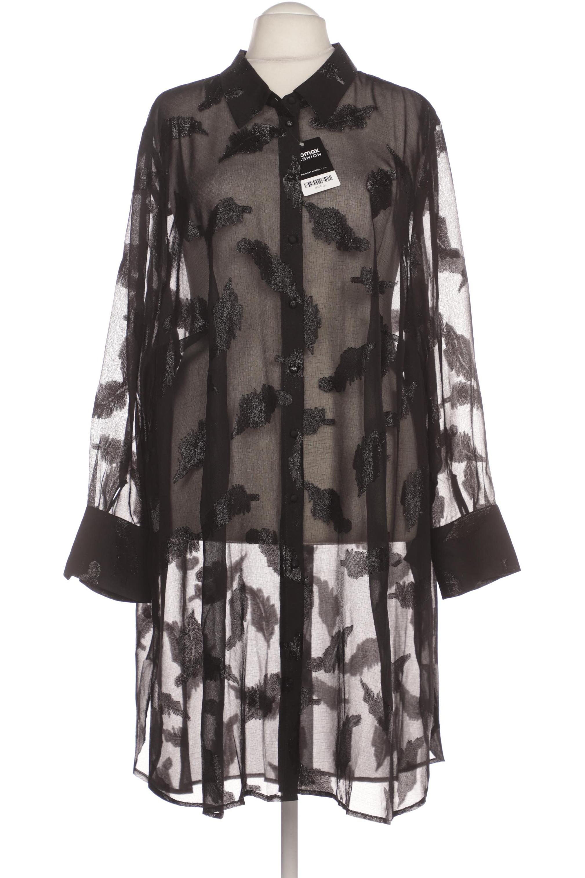 

Ulla Popken Damen Bluse, schwarz, Gr. 58