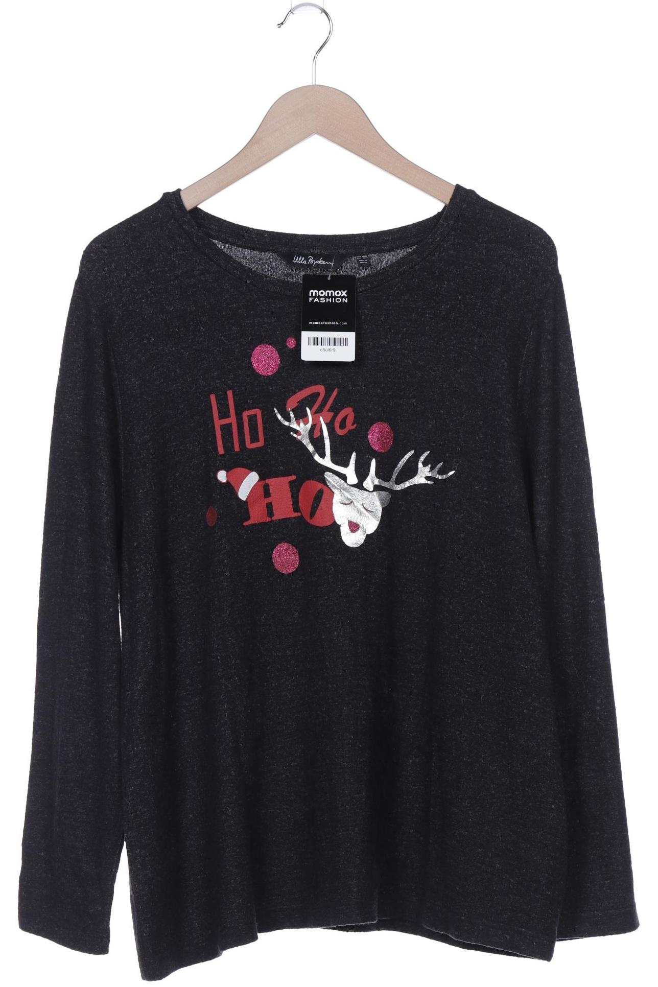 

Ulla Popken Damen Langarmshirt, schwarz, Gr. 46