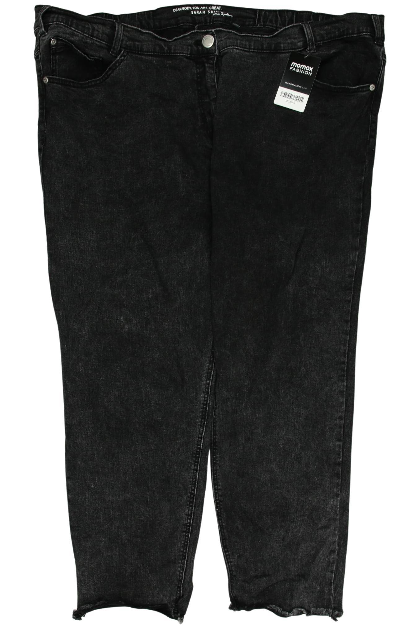 

Ulla Popken Damen Jeans, schwarz, Gr. 52