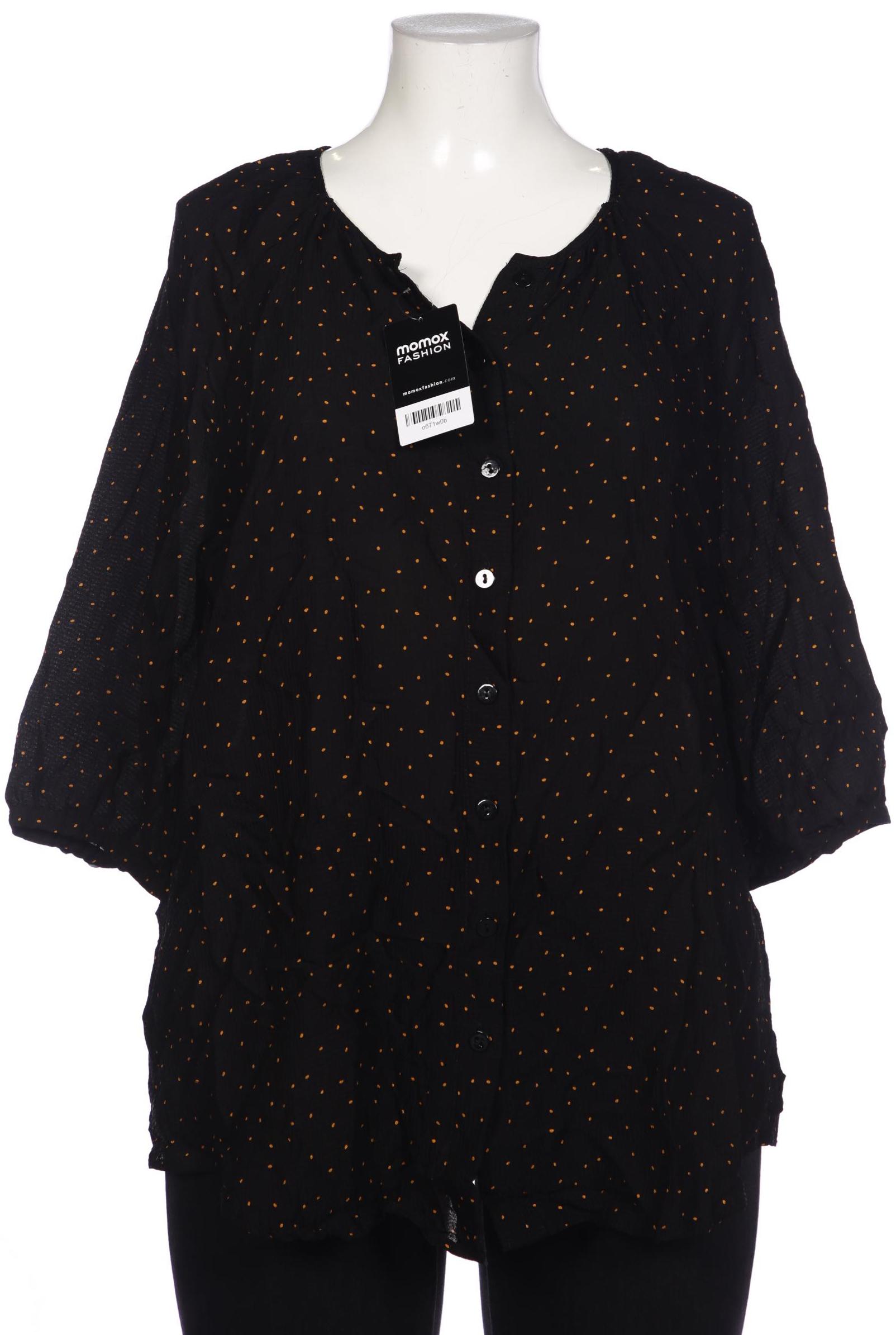 

Ulla Popken Damen Bluse, schwarz, Gr. 48