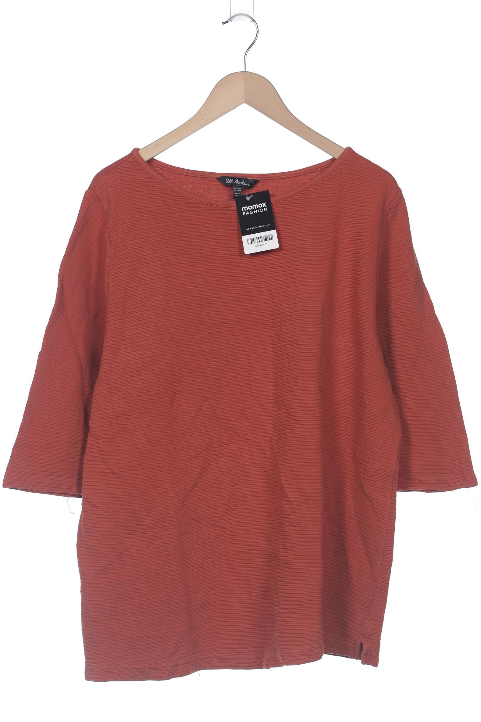 Thumbnail - Ulla Popken Damen Langarmshirt, orange, Gr. 50