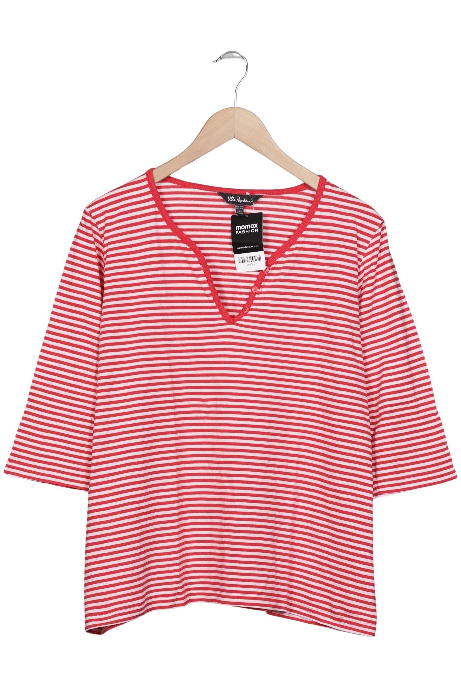 

Ulla Popken Damen T-Shirt, rot, Gr. 42