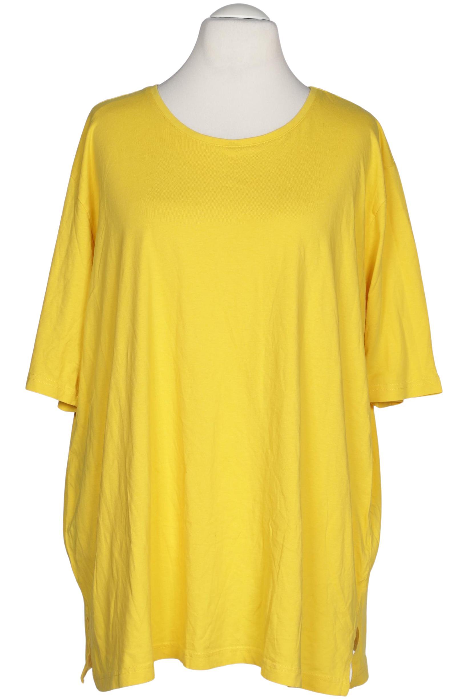 

Ulla Popken Damen T-Shirt, gelb, Gr. 56