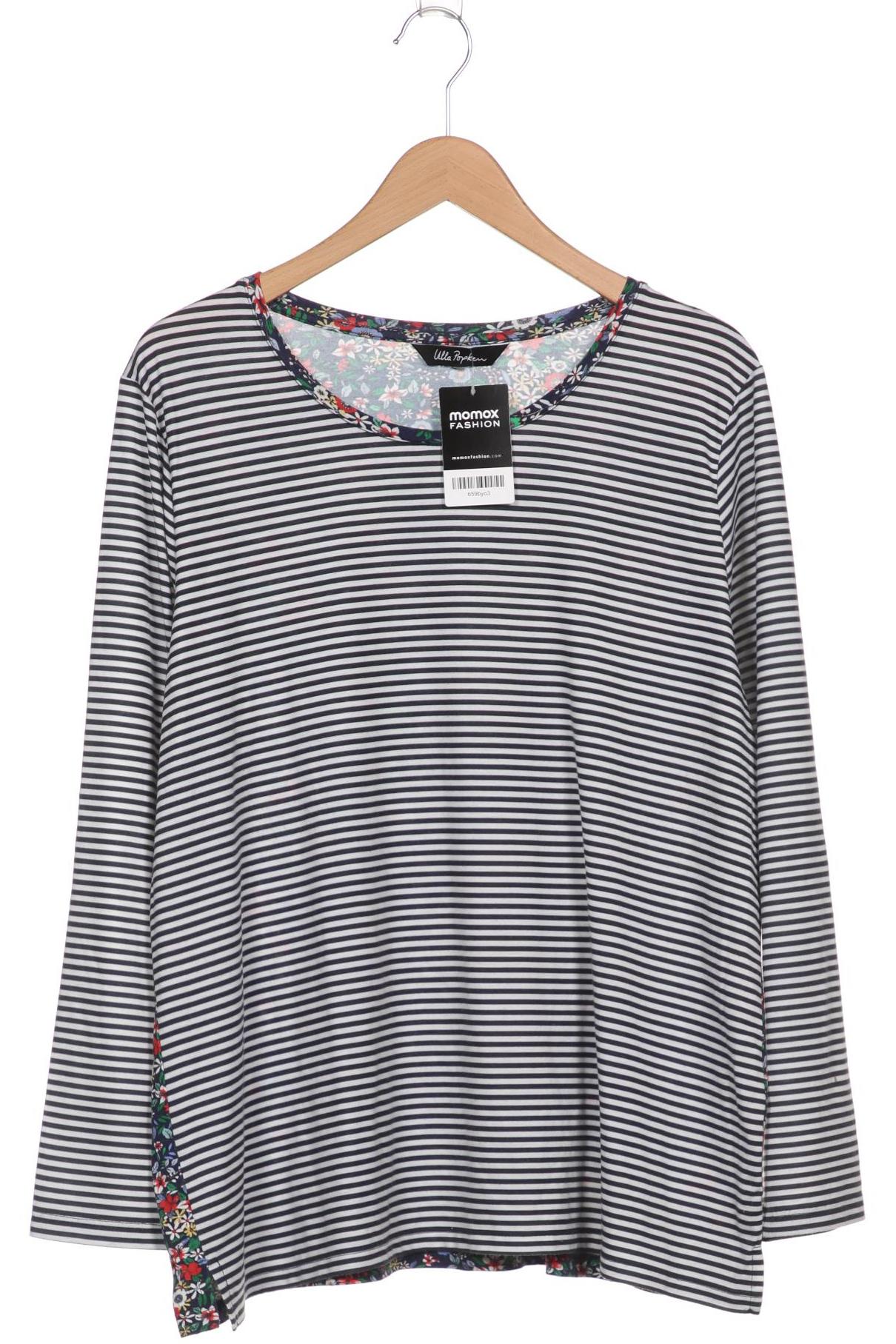 

Ulla Popken Damen Langarmshirt, marineblau, Gr. 48