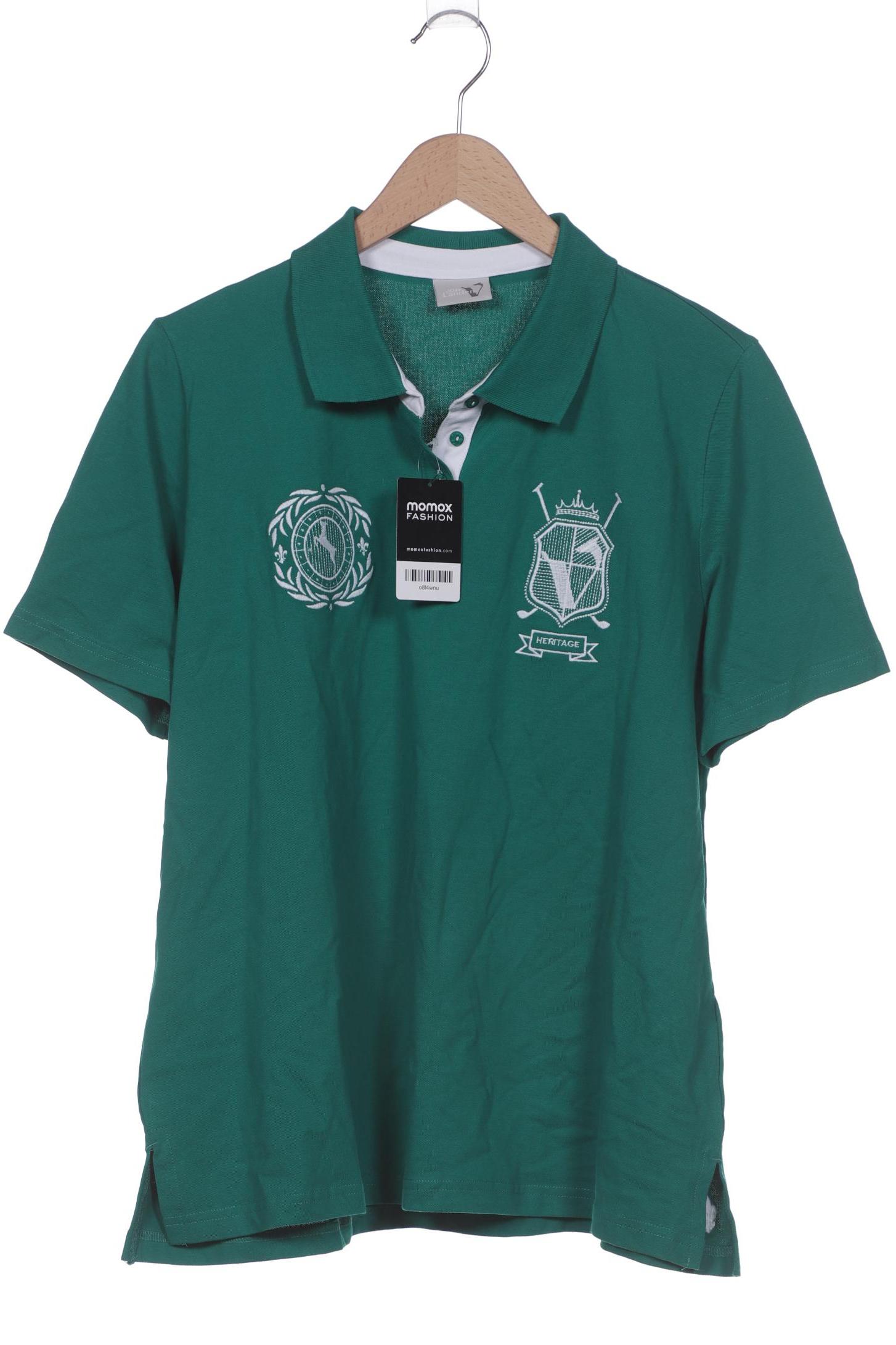 

Ulla Popken Damen Poloshirt, grün, Gr. 46