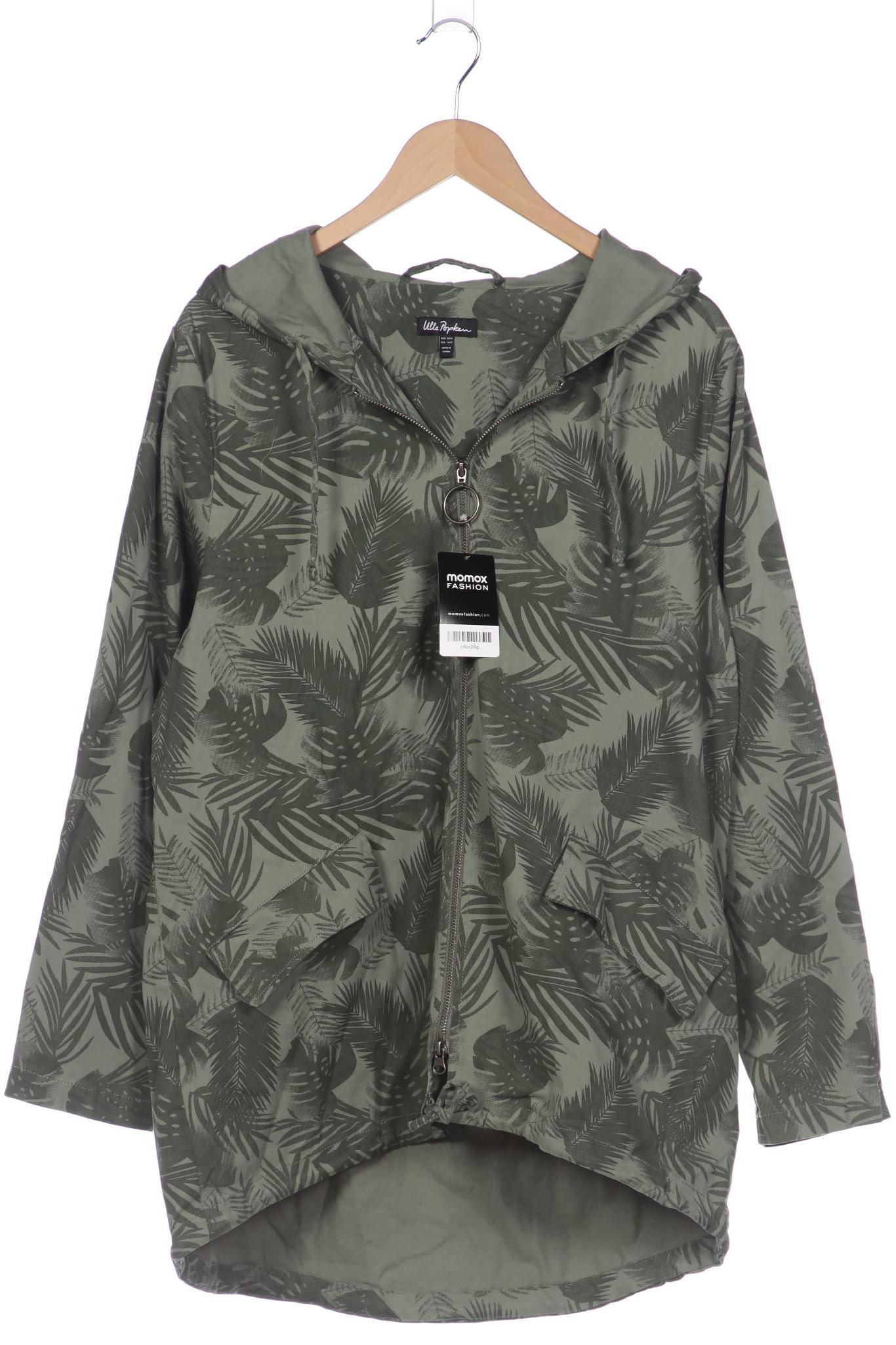 

Ulla Popken Damen Kapuzenpullover, grün, Gr. 42