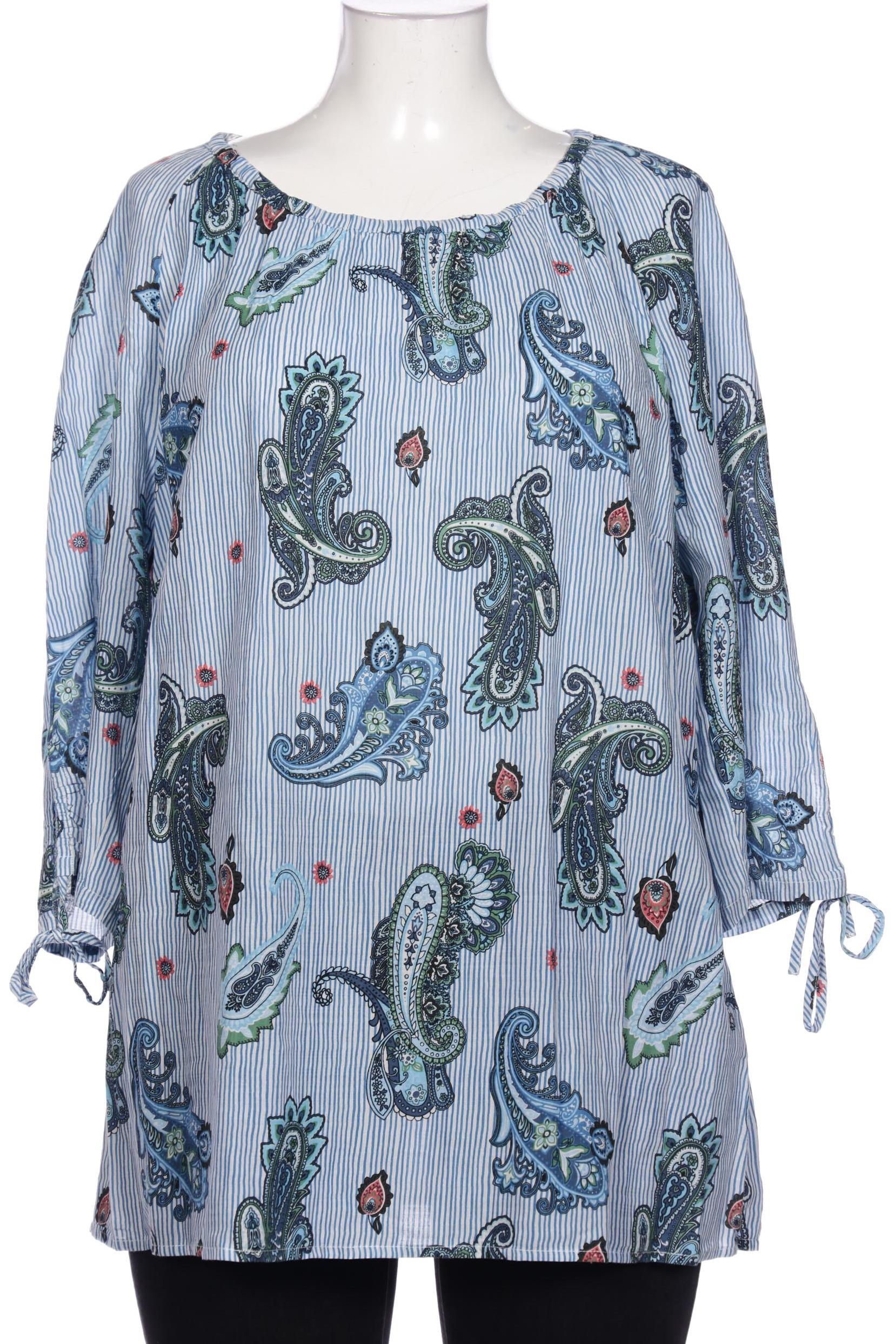 

Ulla Popken Damen Bluse, blau, Gr. 46