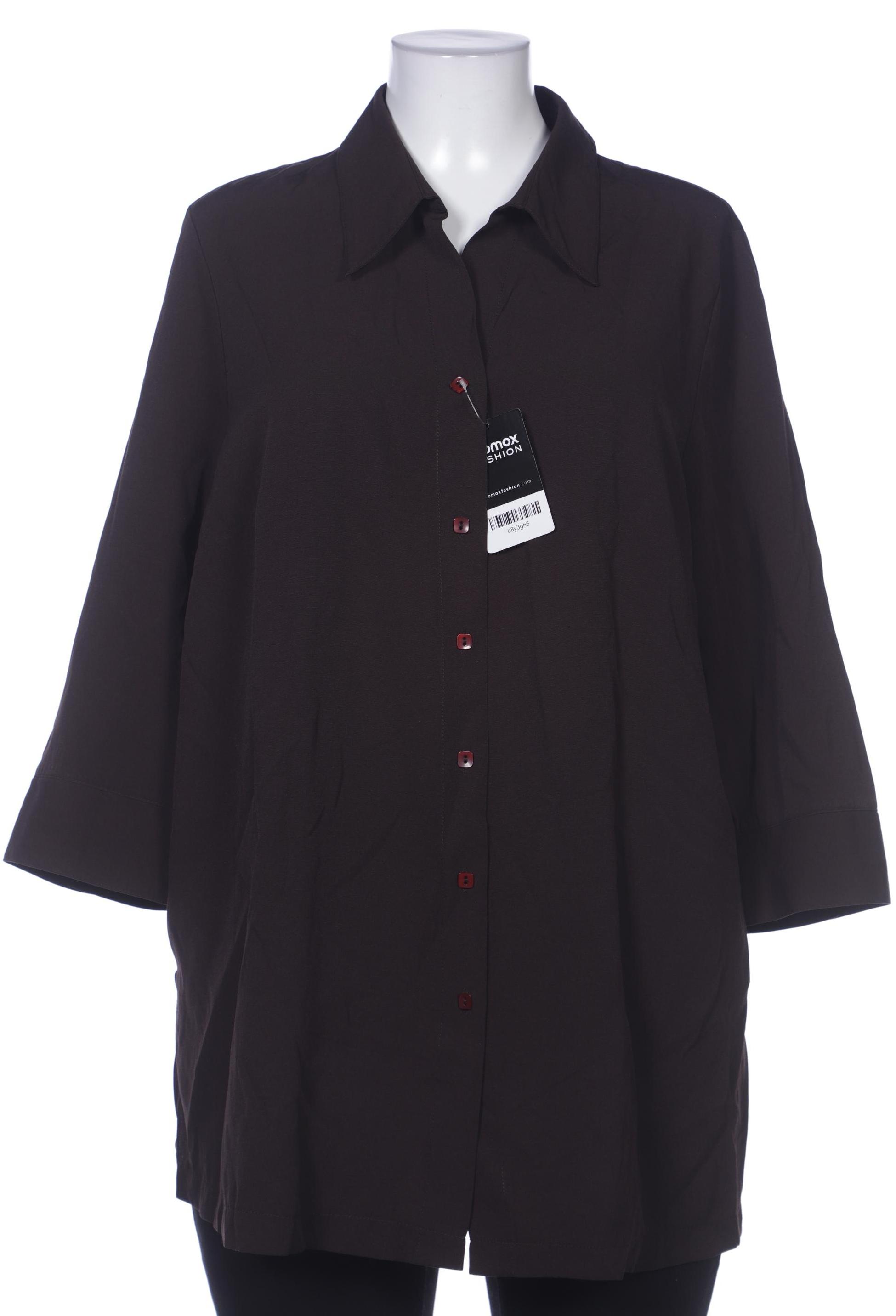 

Ulla Popken Damen Bluse, braun, Gr. 46