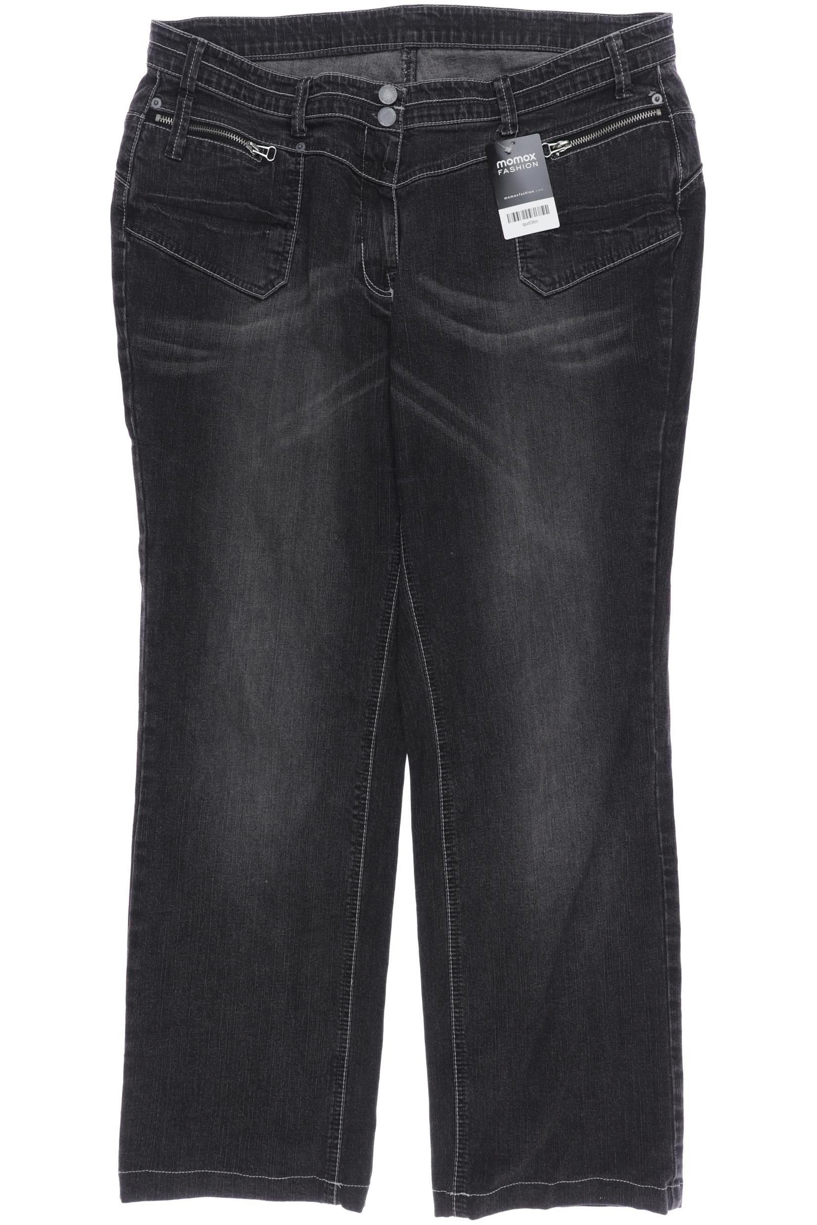 

Ulla Popken Damen Jeans, grau, Gr. 48