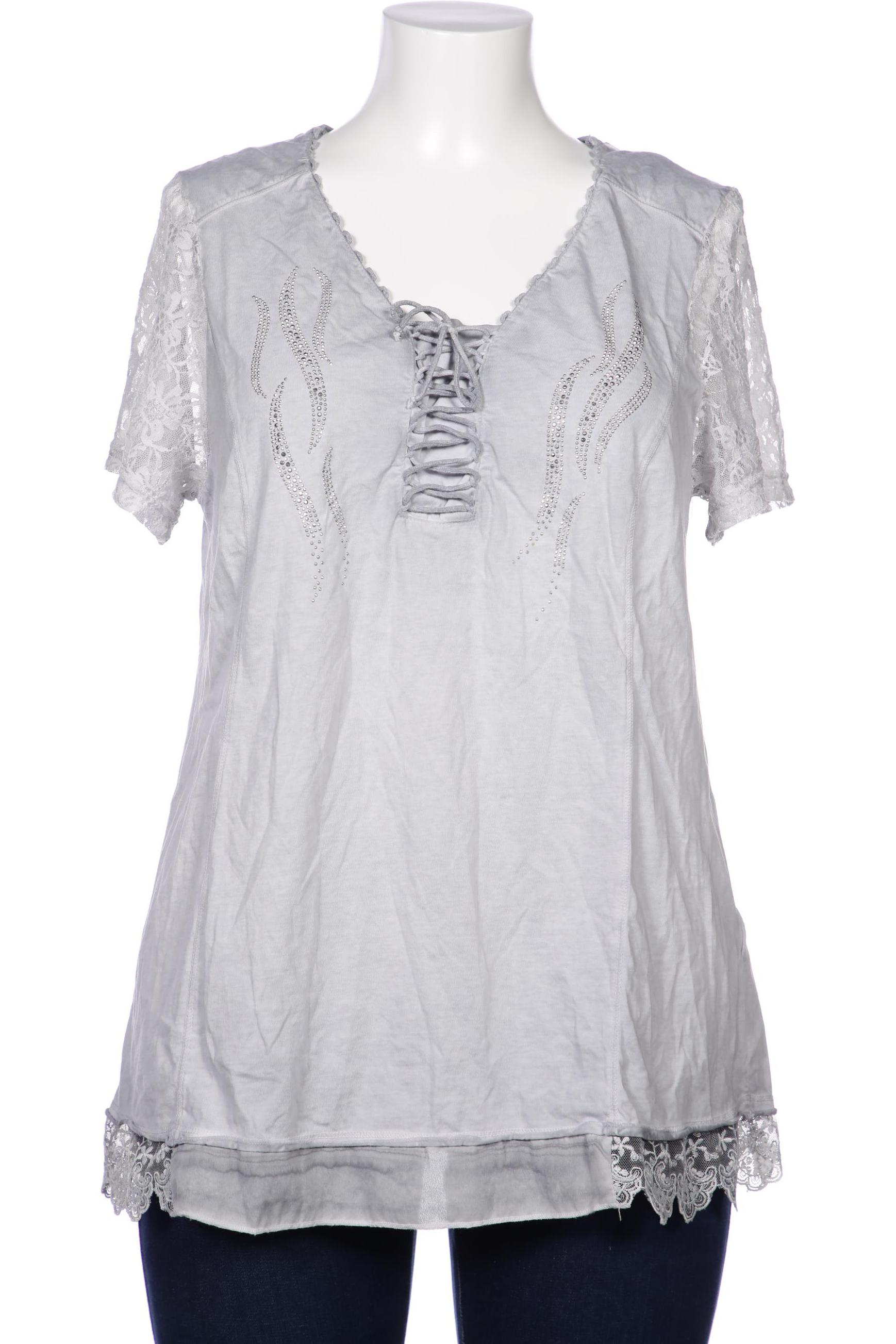 

Ulla Popken Damen Bluse, grau, Gr. 42