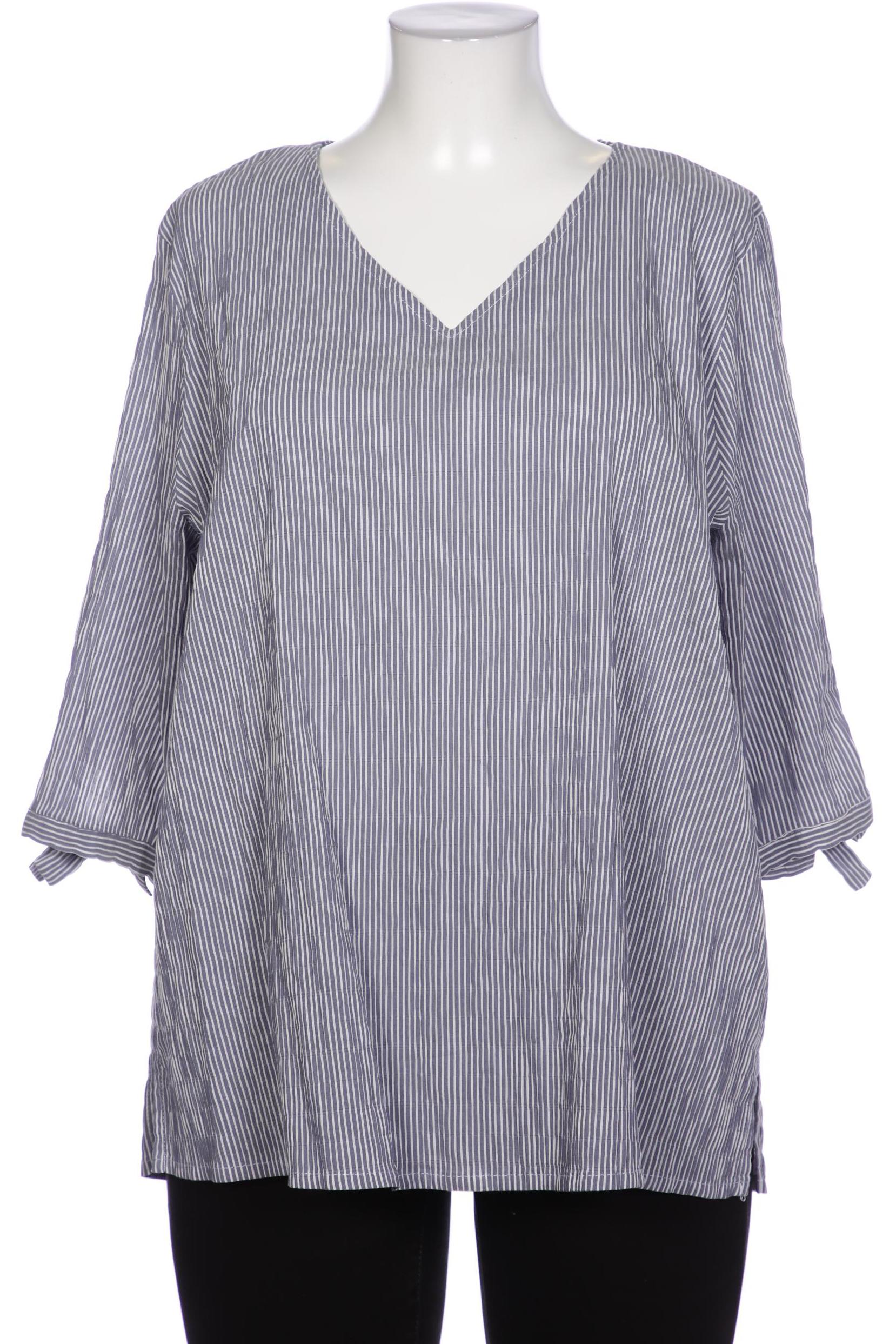 

Ulla Popken Damen Bluse, blau, Gr. 46