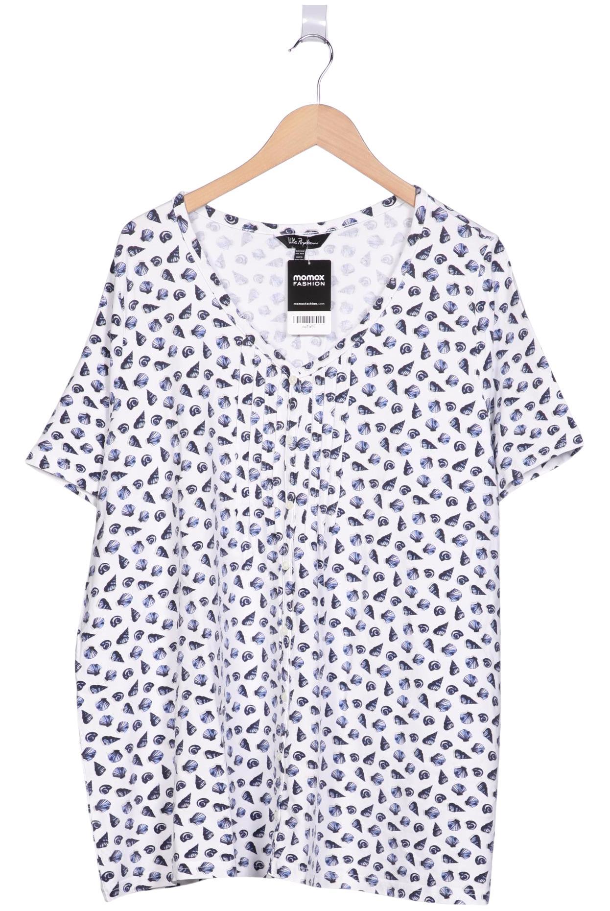 

Ulla Popken Damen T-Shirt, weiß, Gr. 54