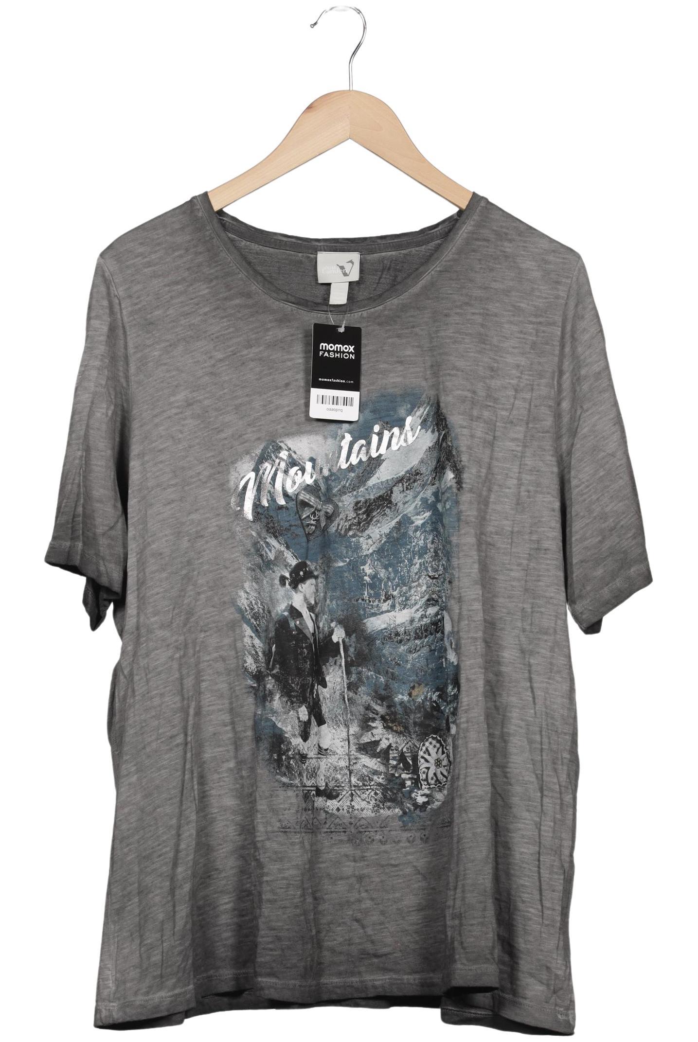 

Ulla Popken Damen T-Shirt, grau, Gr. 50
