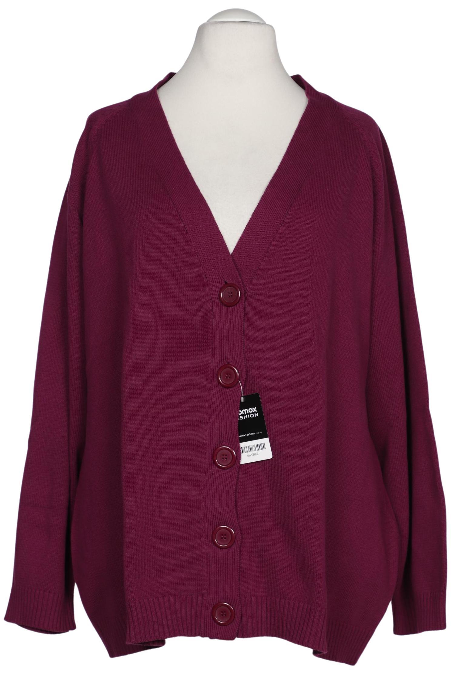 

Ulla Popken Damen Strickjacke, bordeaux, Gr. 54