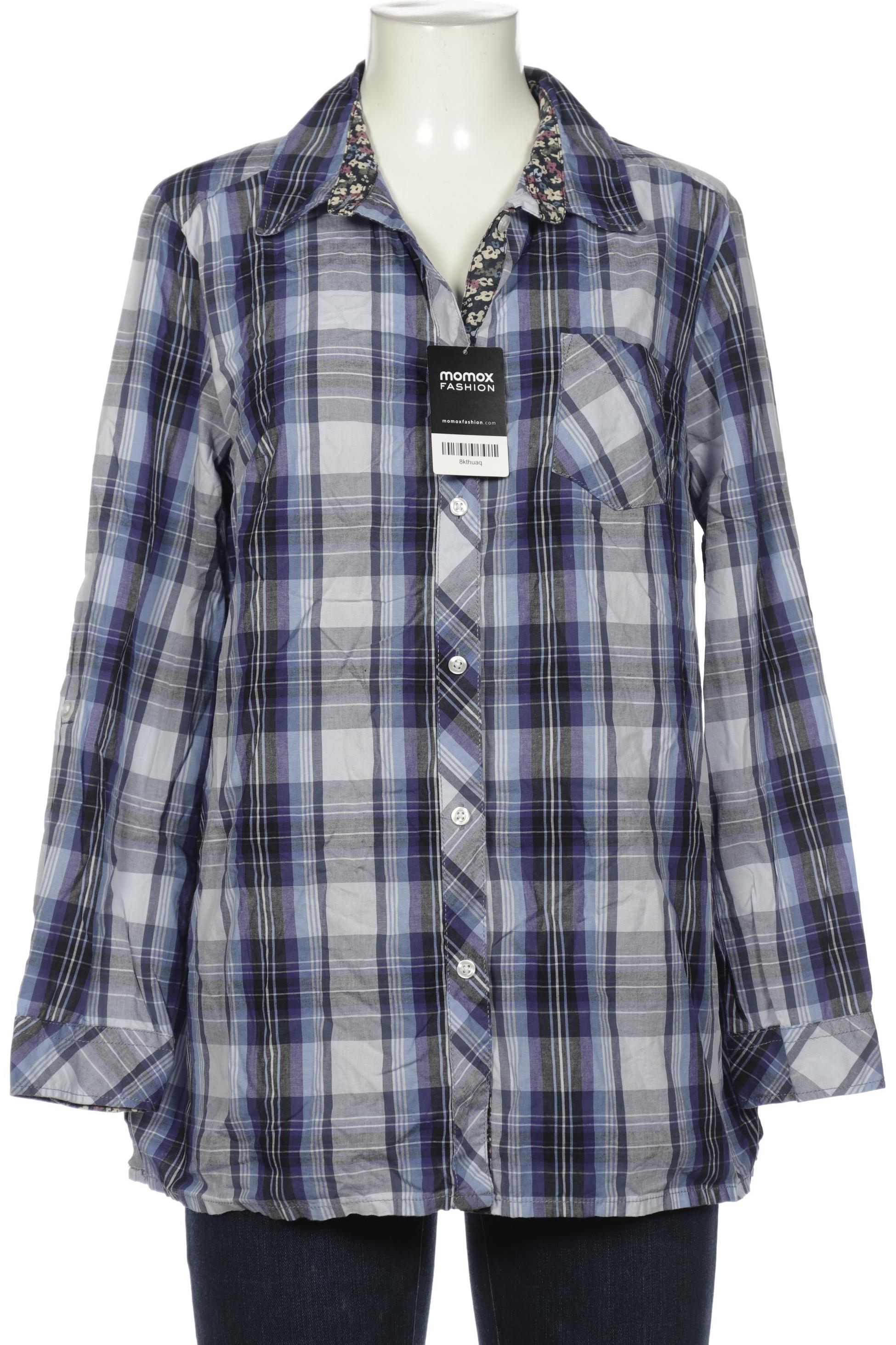 

Ulla Popken Damen Bluse, blau, Gr. 42