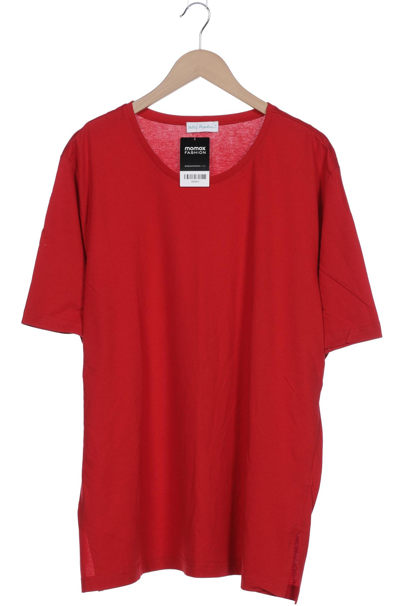 

Ulla Popken Damen T-Shirt, rot, Gr. 46