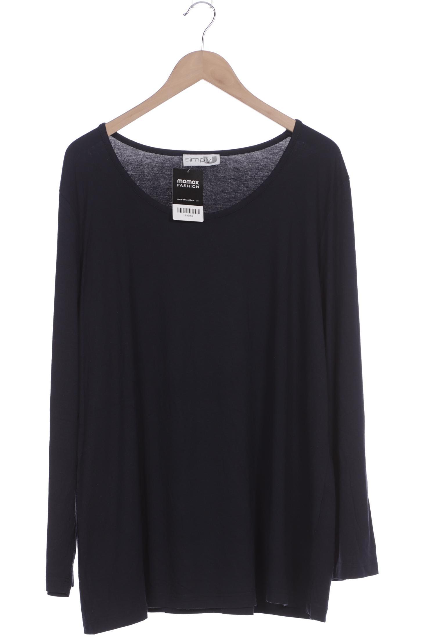 

Ulla Popken Damen Langarmshirt, marineblau, Gr. 50
