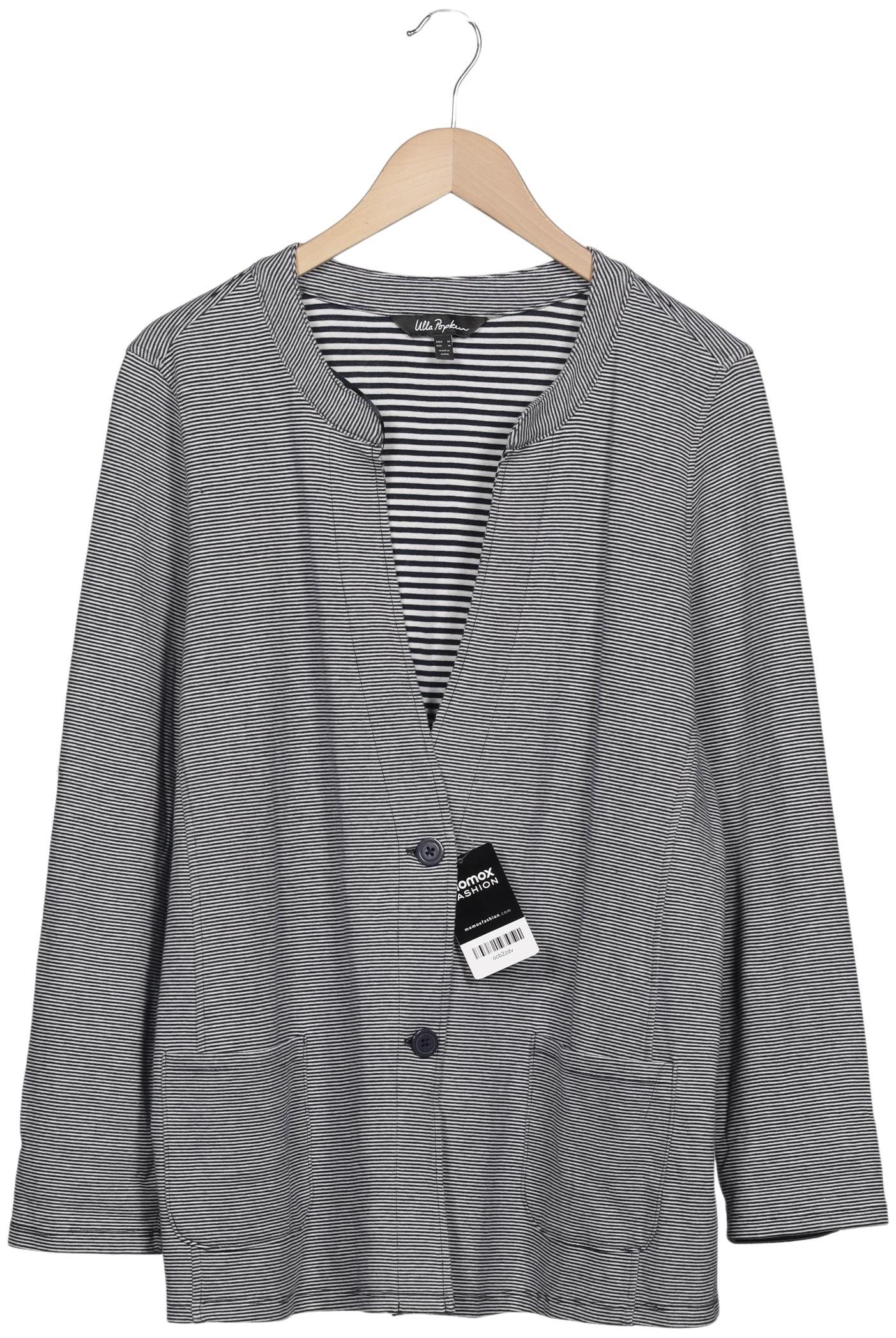 

Ulla Popken Damen Strickjacke, grau, Gr. 44