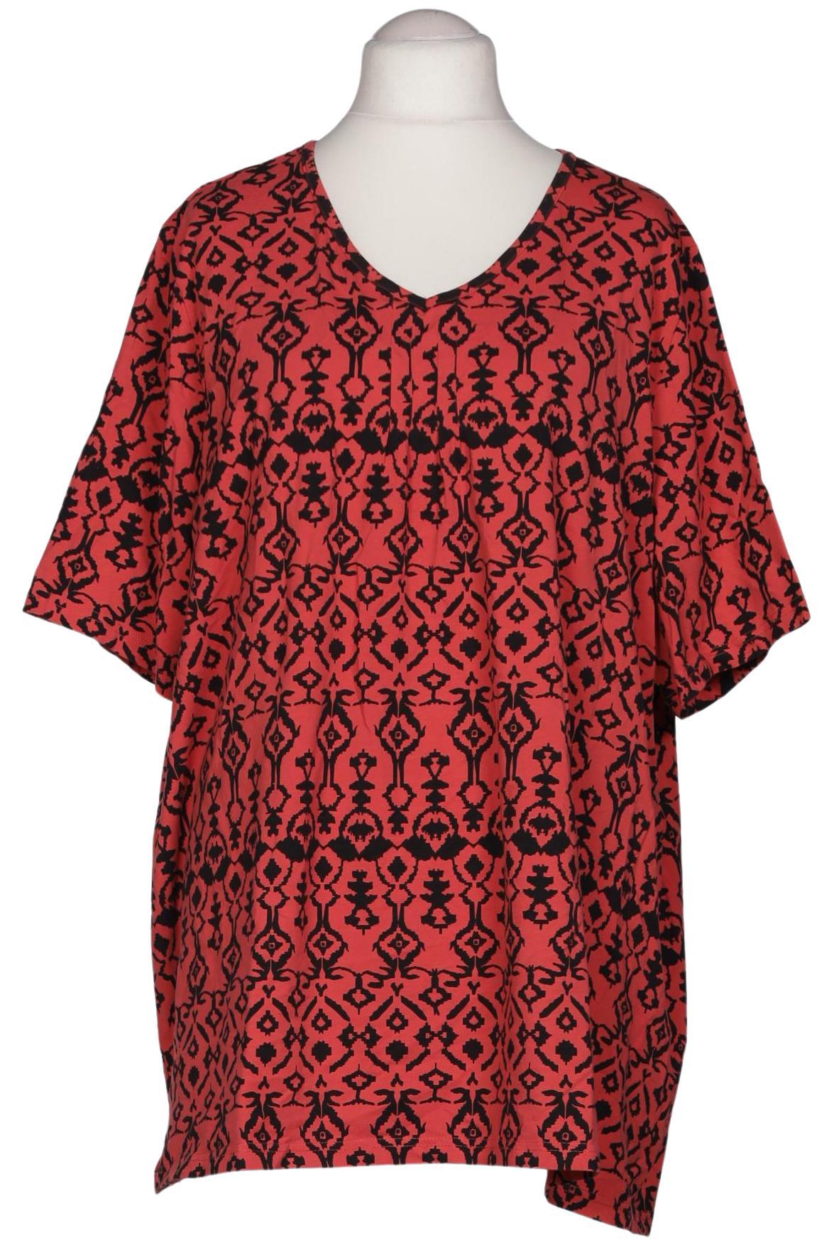 

Ulla Popken Damen T-Shirt, rot, Gr. 54