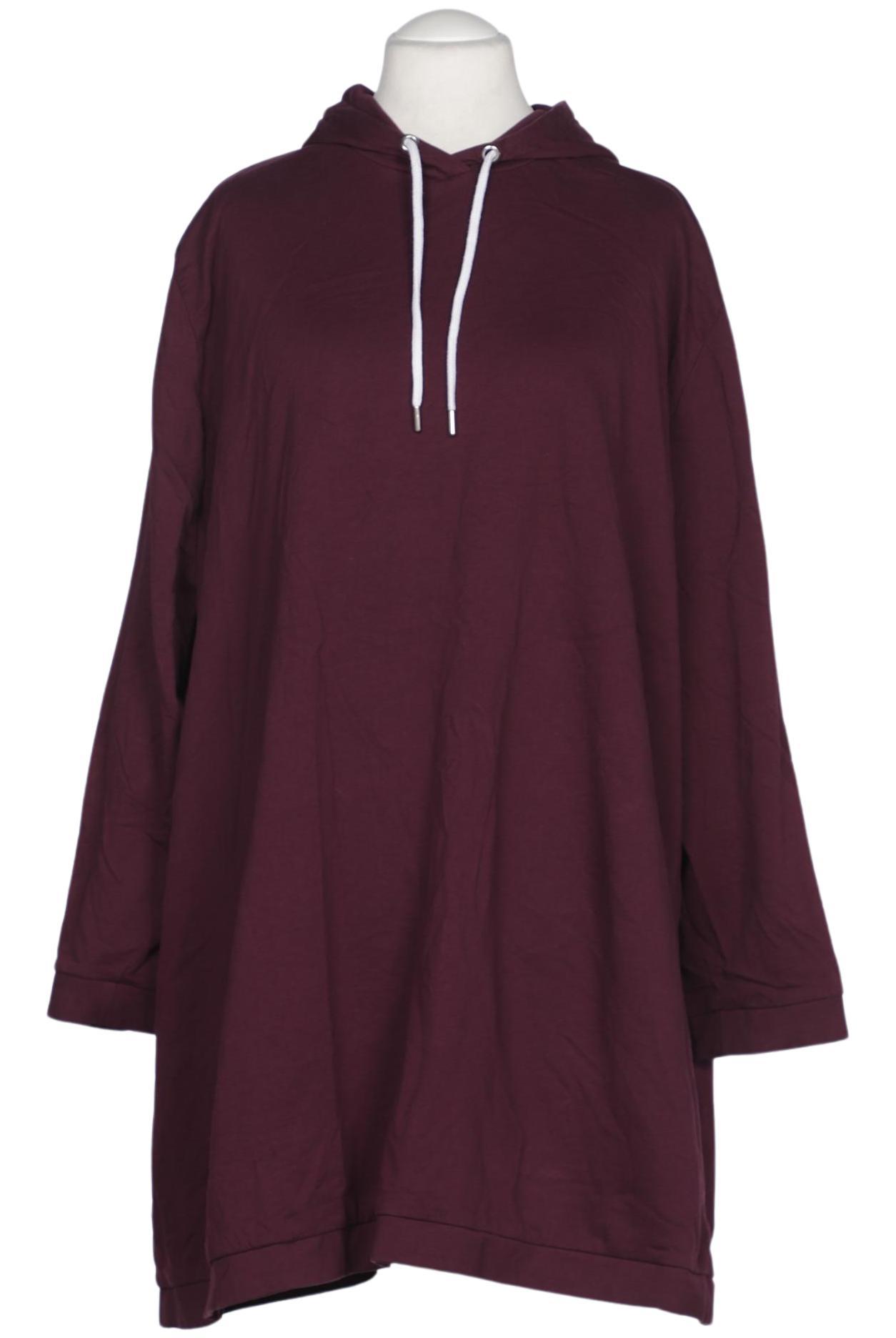 

Ulla Popken Damen Kapuzenpullover, bordeaux, Gr. 62