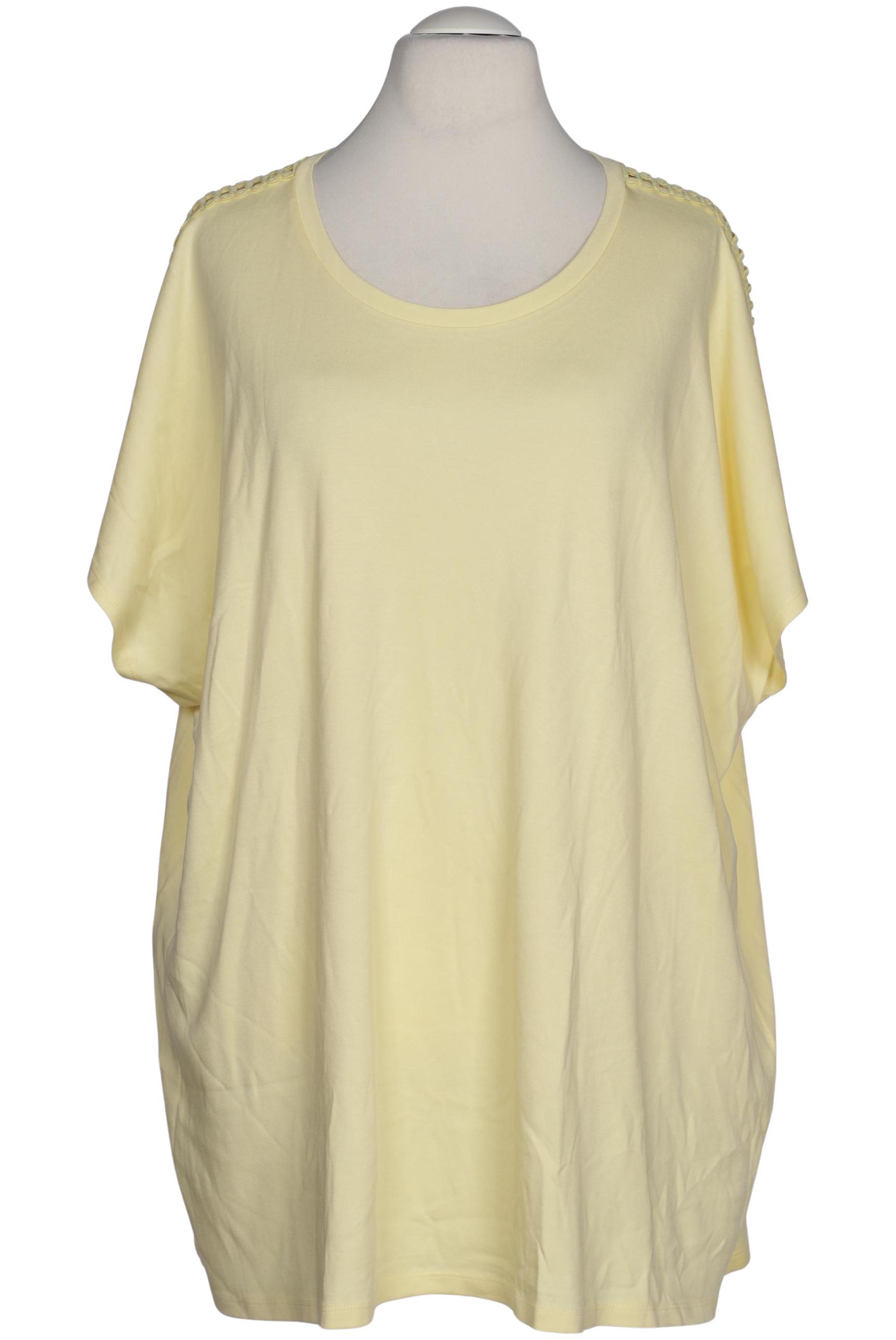 

Ulla Popken Damen T-Shirt, gelb, Gr. 58