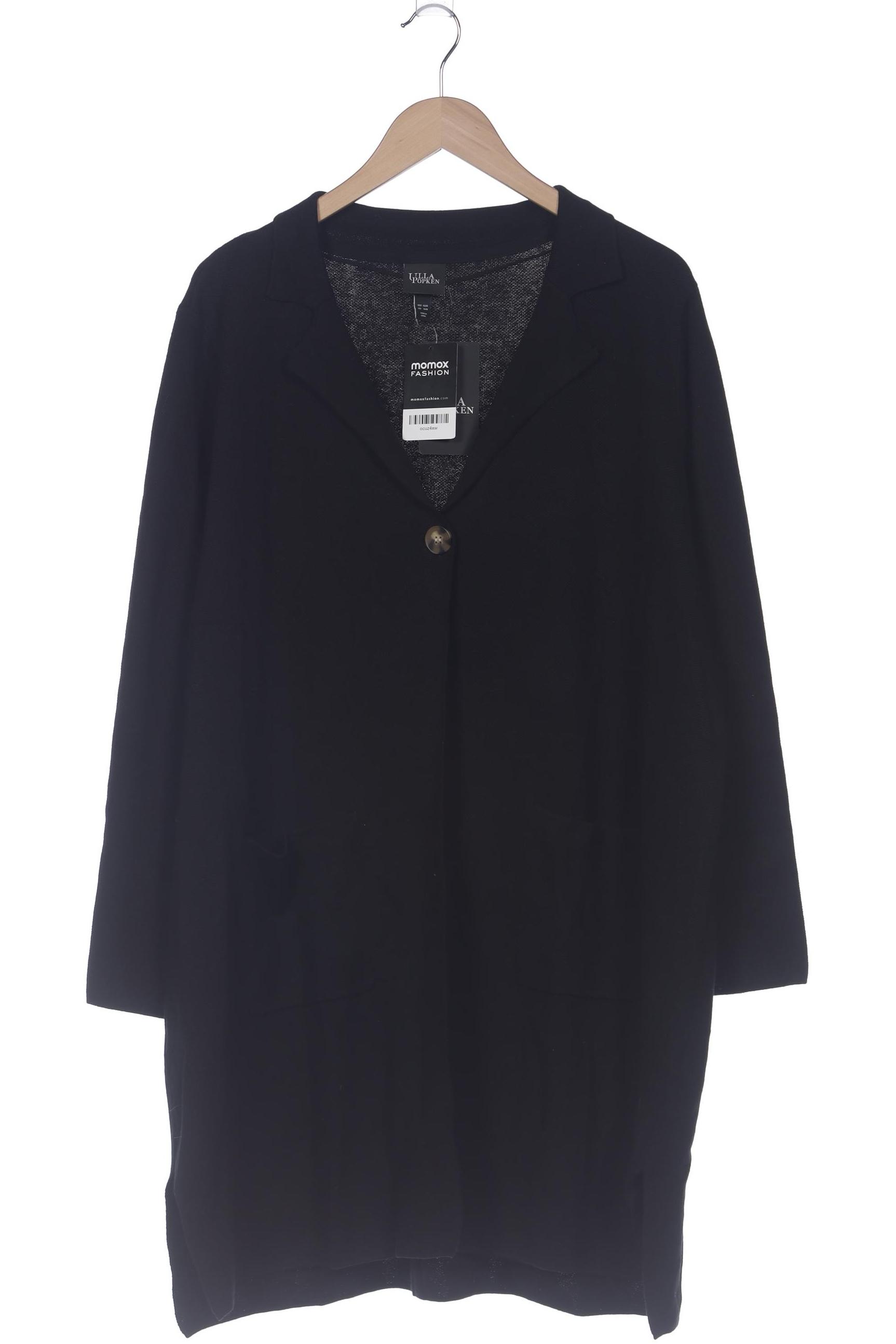 

Ulla Popken Damen Strickjacke, schwarz, Gr. 46