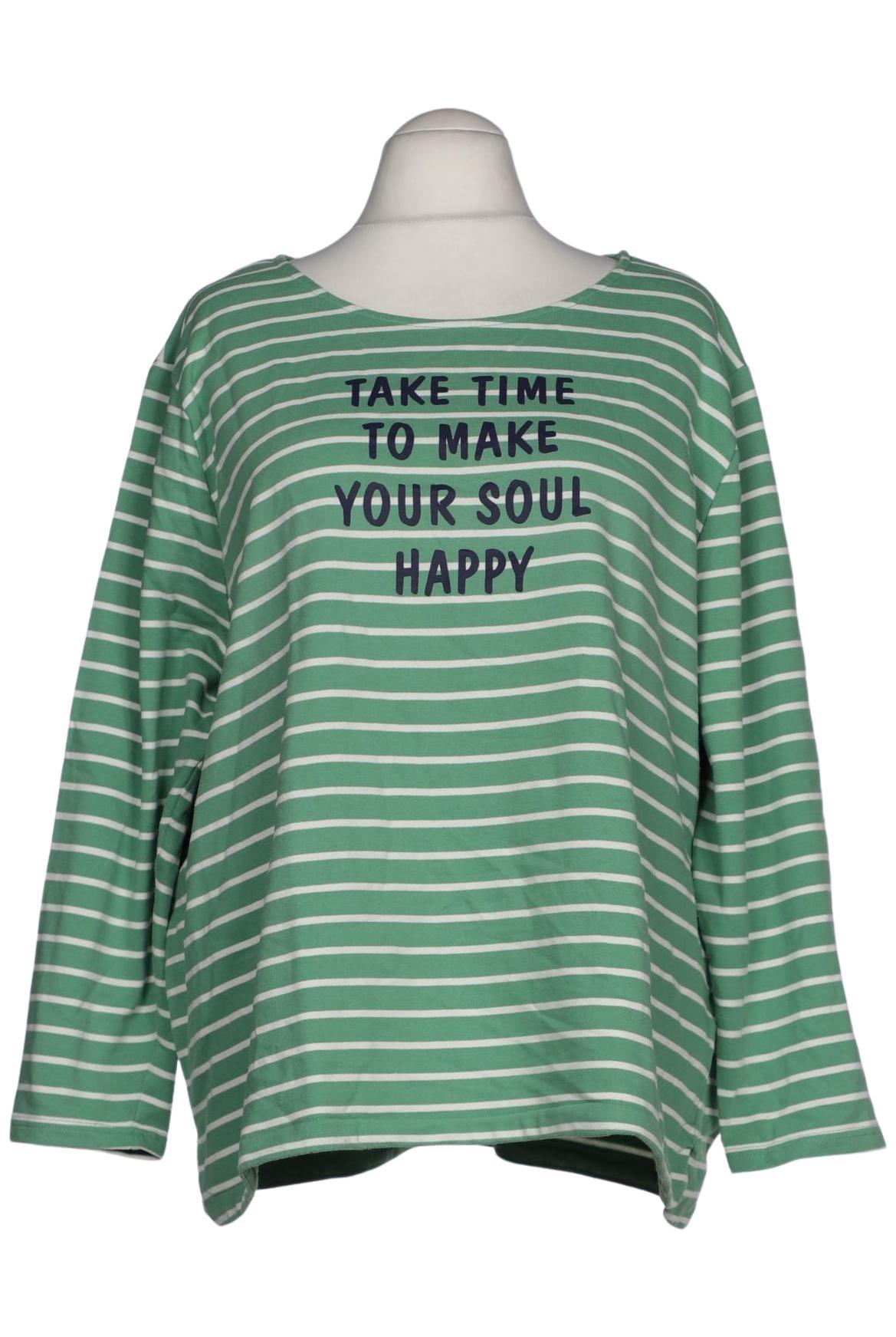 

Ulla Popken Damen Sweatshirt, grün, Gr. 54