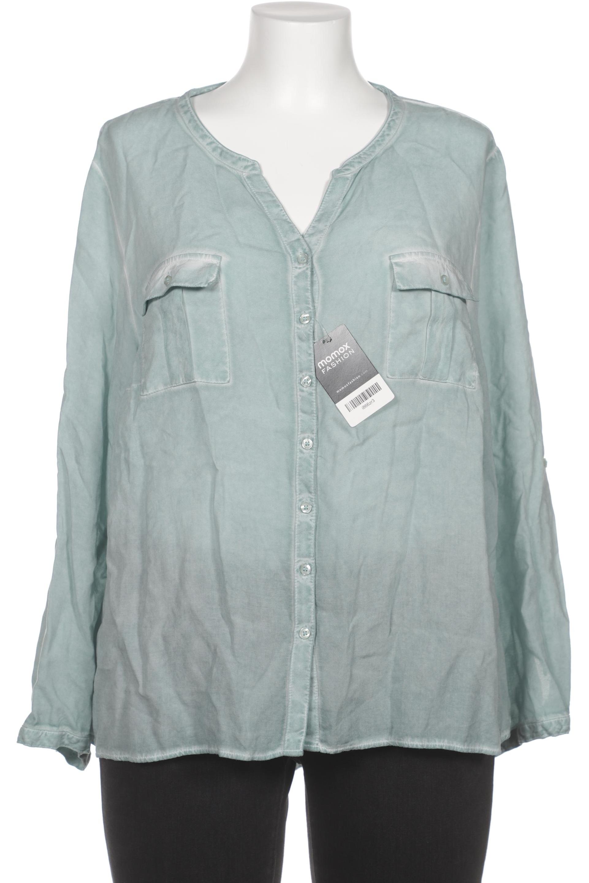 

Ulla Popken Damen Bluse, türkis, Gr. 50