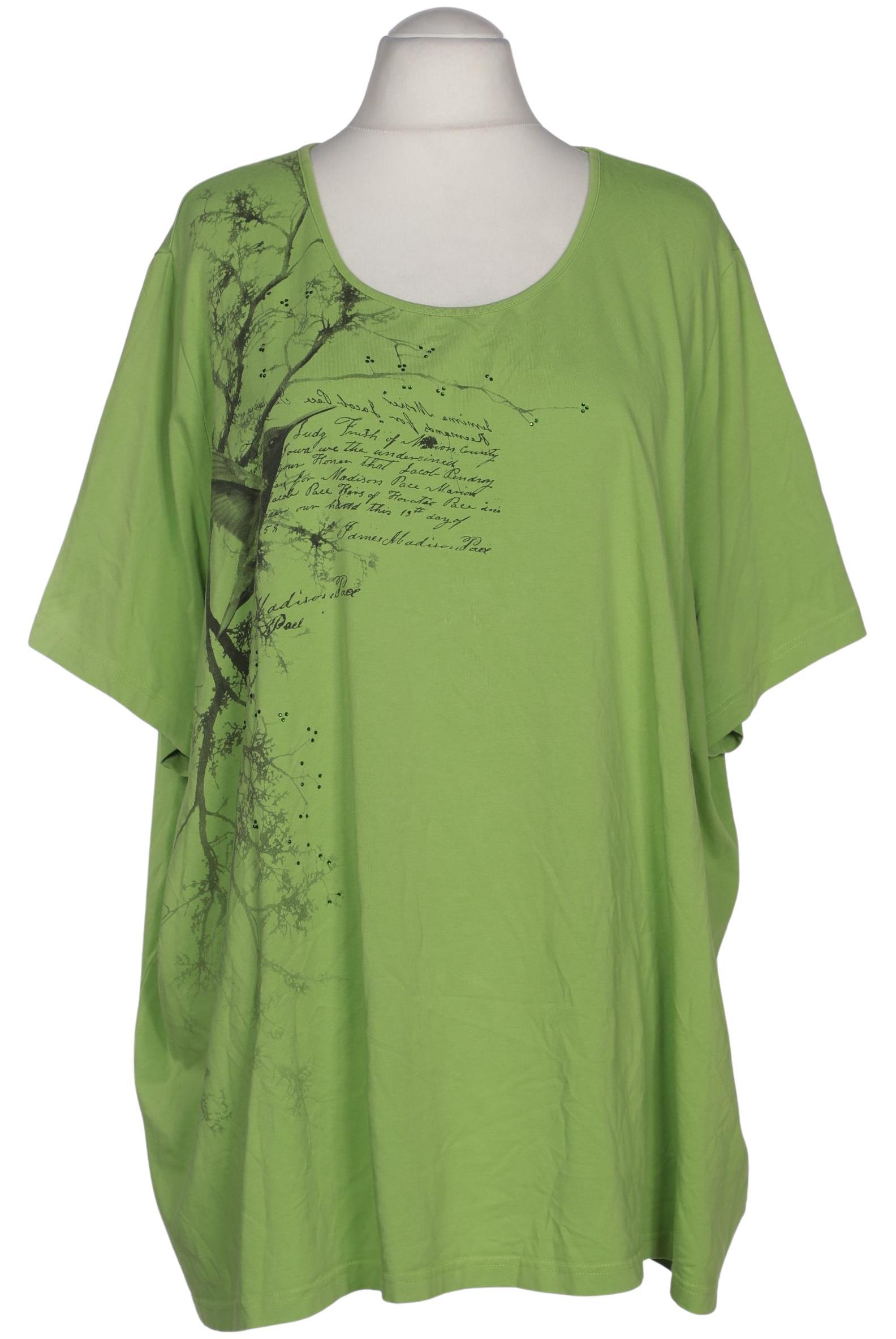 

Ulla Popken Damen T-Shirt, grün, Gr. 62