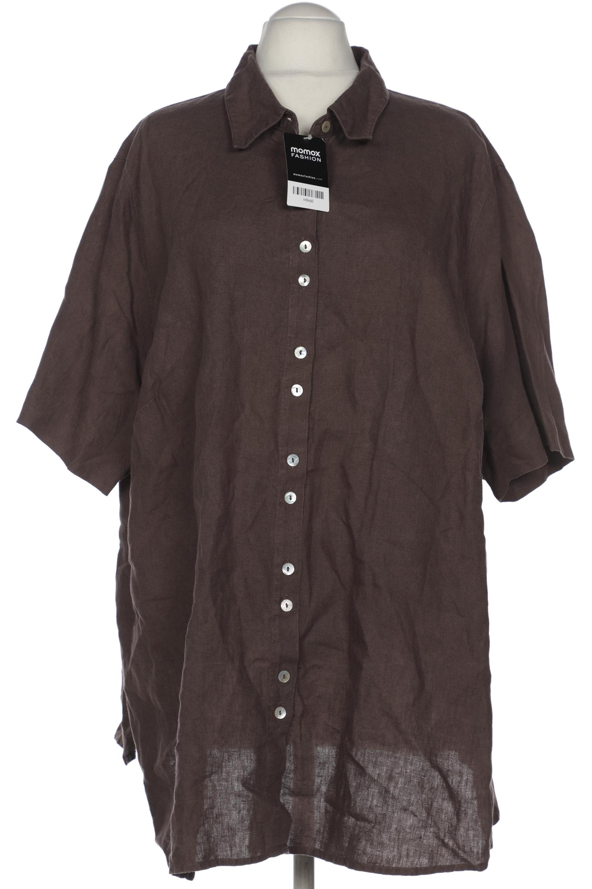 

Ulla Popken Damen Bluse, braun, Gr. 58