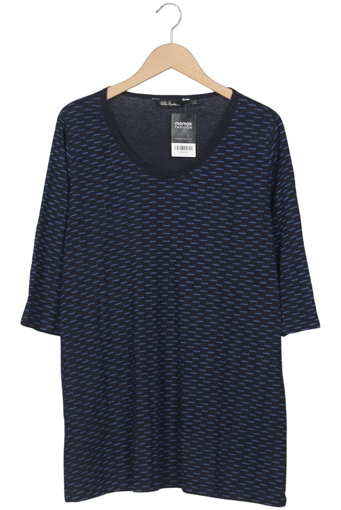

Ulla Popken Damen Langarmshirt, marineblau, Gr. 46