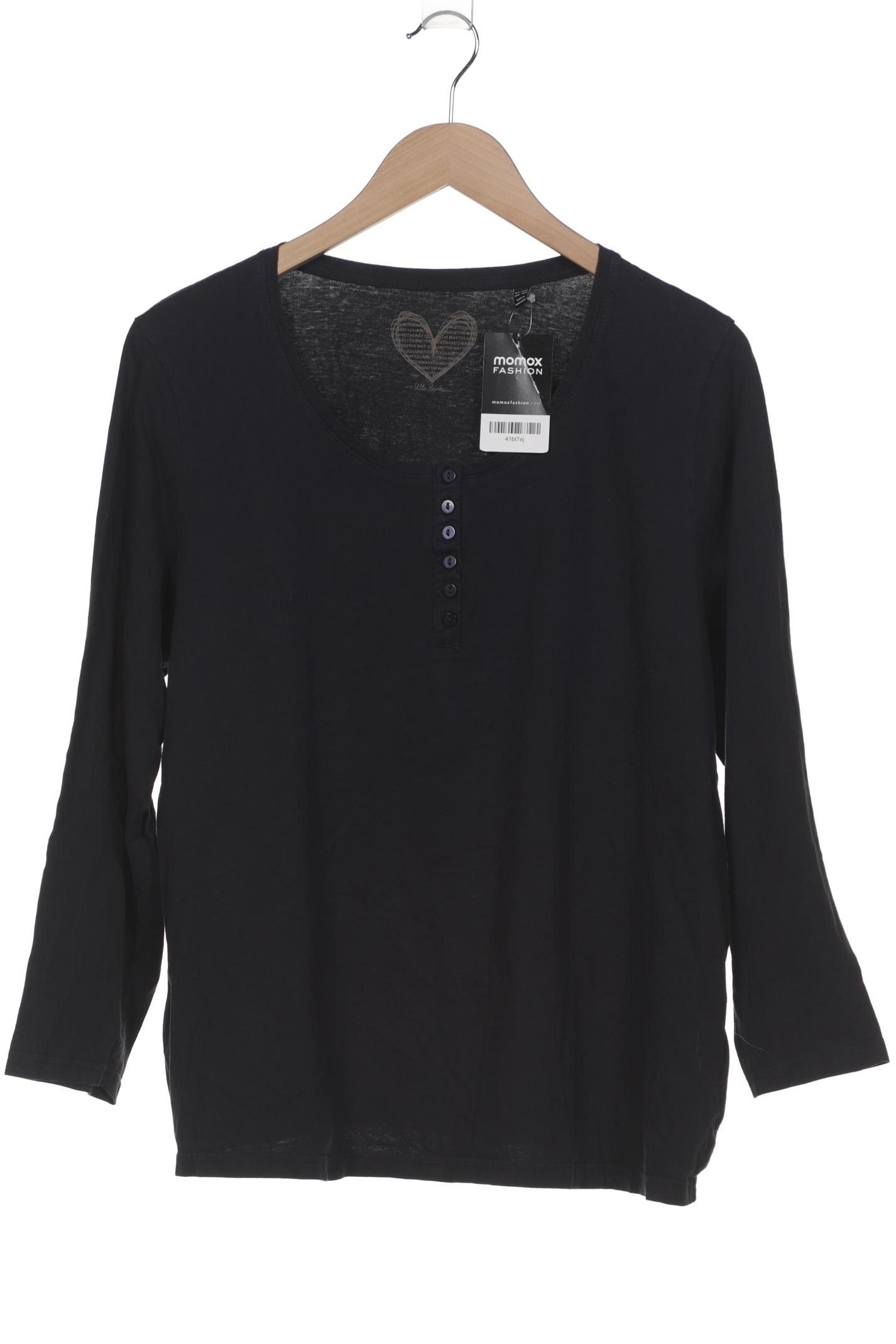 

Ulla Popken Damen Langarmshirt, marineblau, Gr. 46