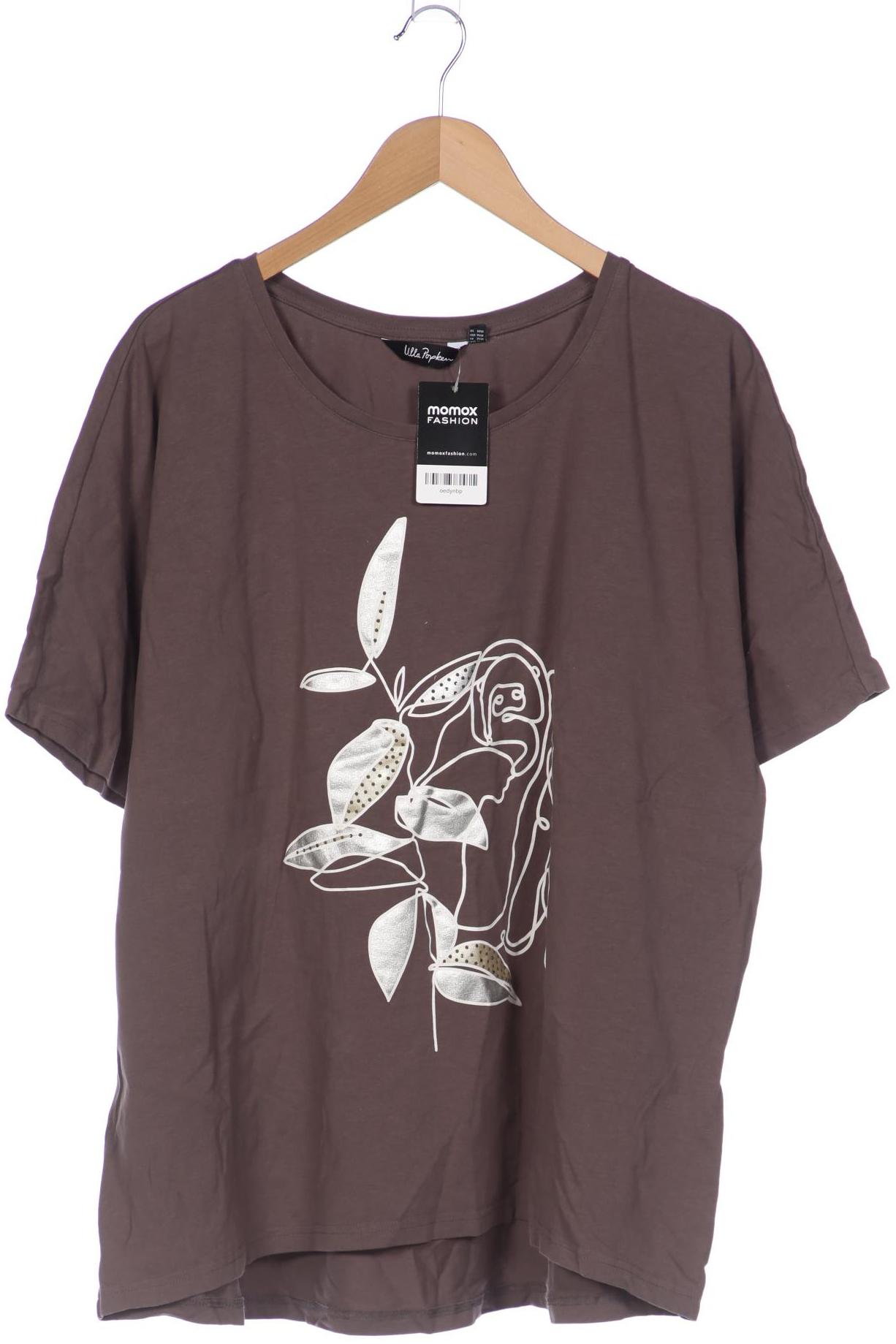 

Ulla Popken Damen T-Shirt, braun, Gr. 50