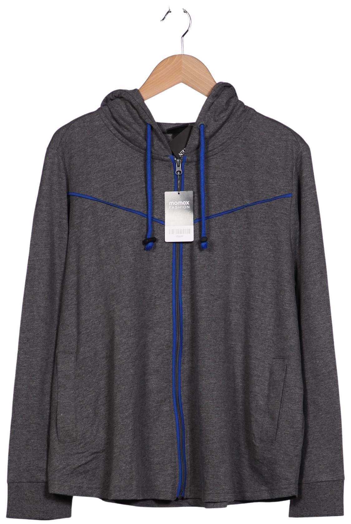 

Ulla Popken Damen Kapuzenpullover, grau, Gr. 46