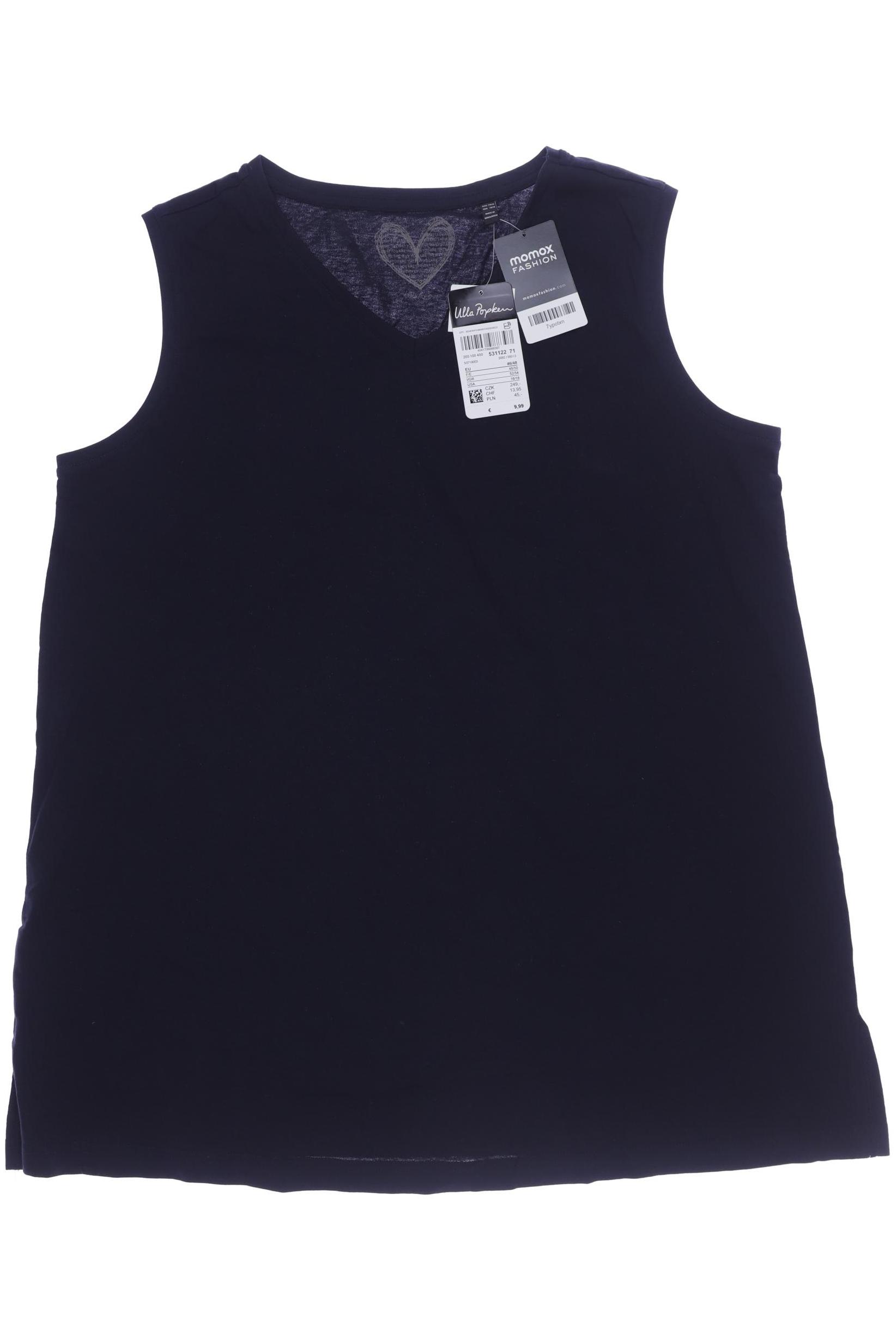 

Ulla Popken Damen Top, marineblau, Gr. 46