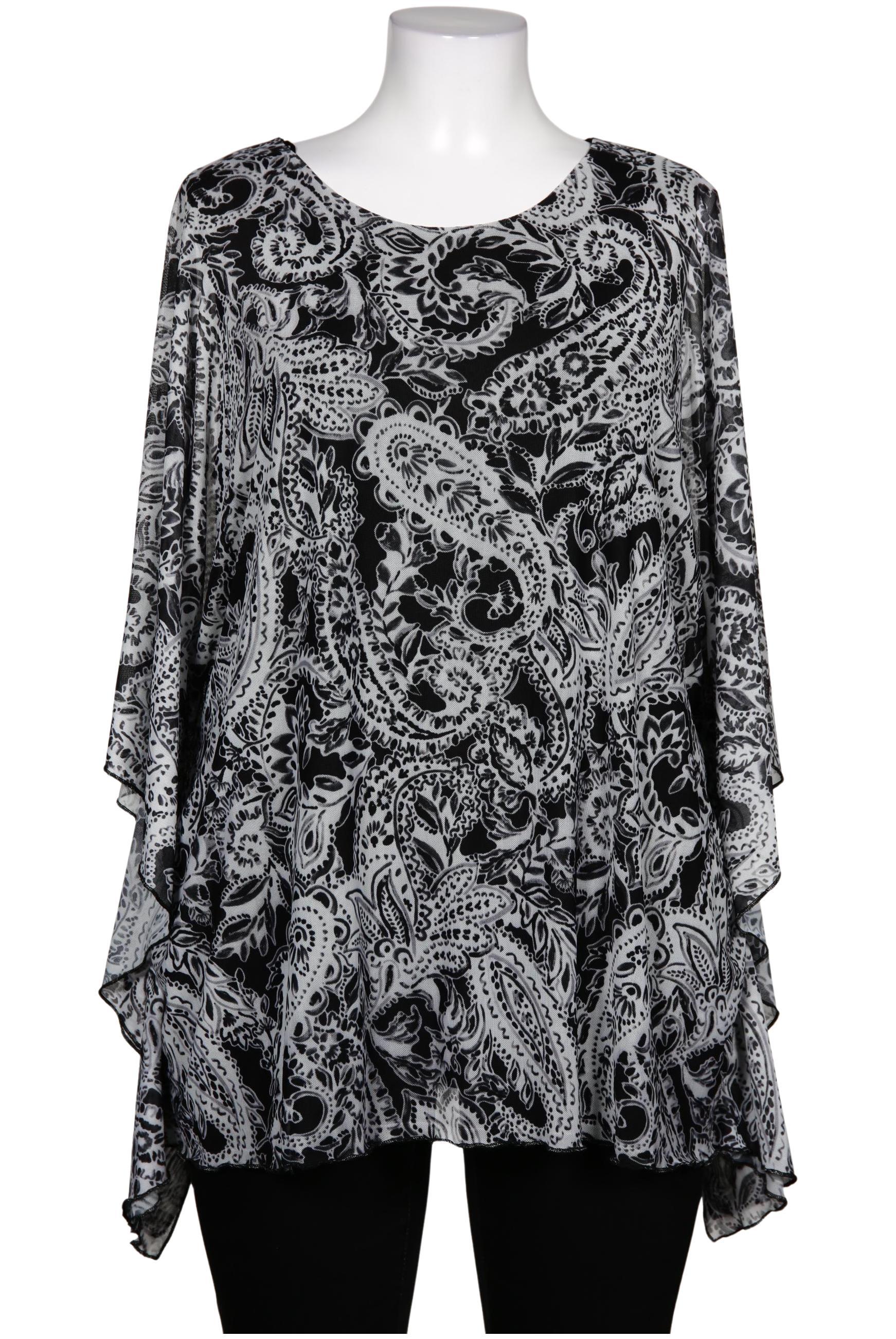 

Ulla Popken Damen Bluse, grau, Gr. 46