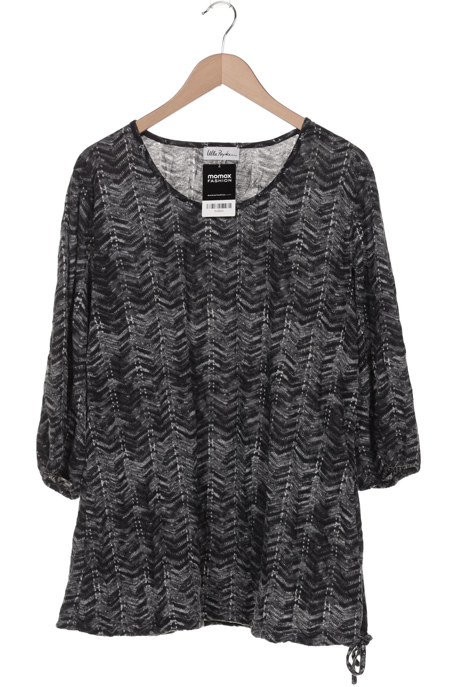 

Ulla Popken Damen Langarmshirt, schwarz, Gr. 42