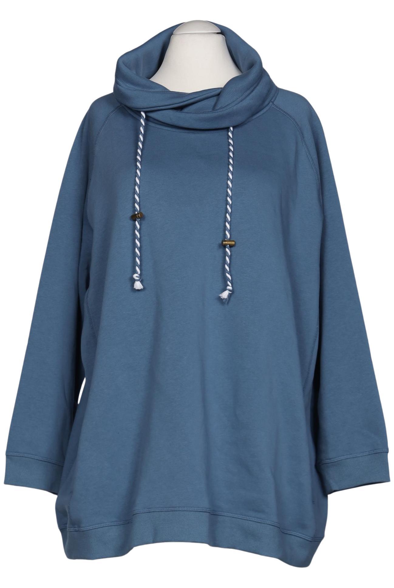 

Ulla Popken Damen Sweatshirt, blau, Gr. 54