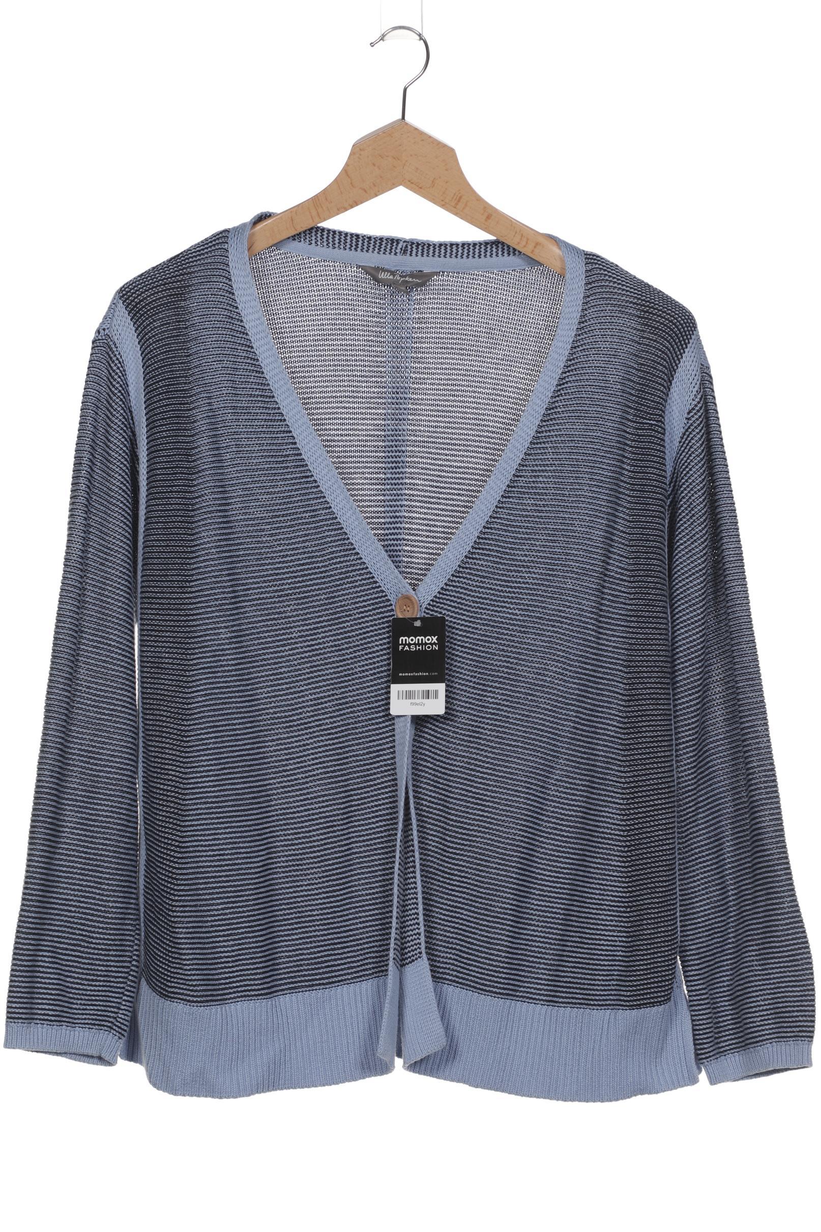 

Ulla Popken Damen Strickjacke, blau, Gr. 46