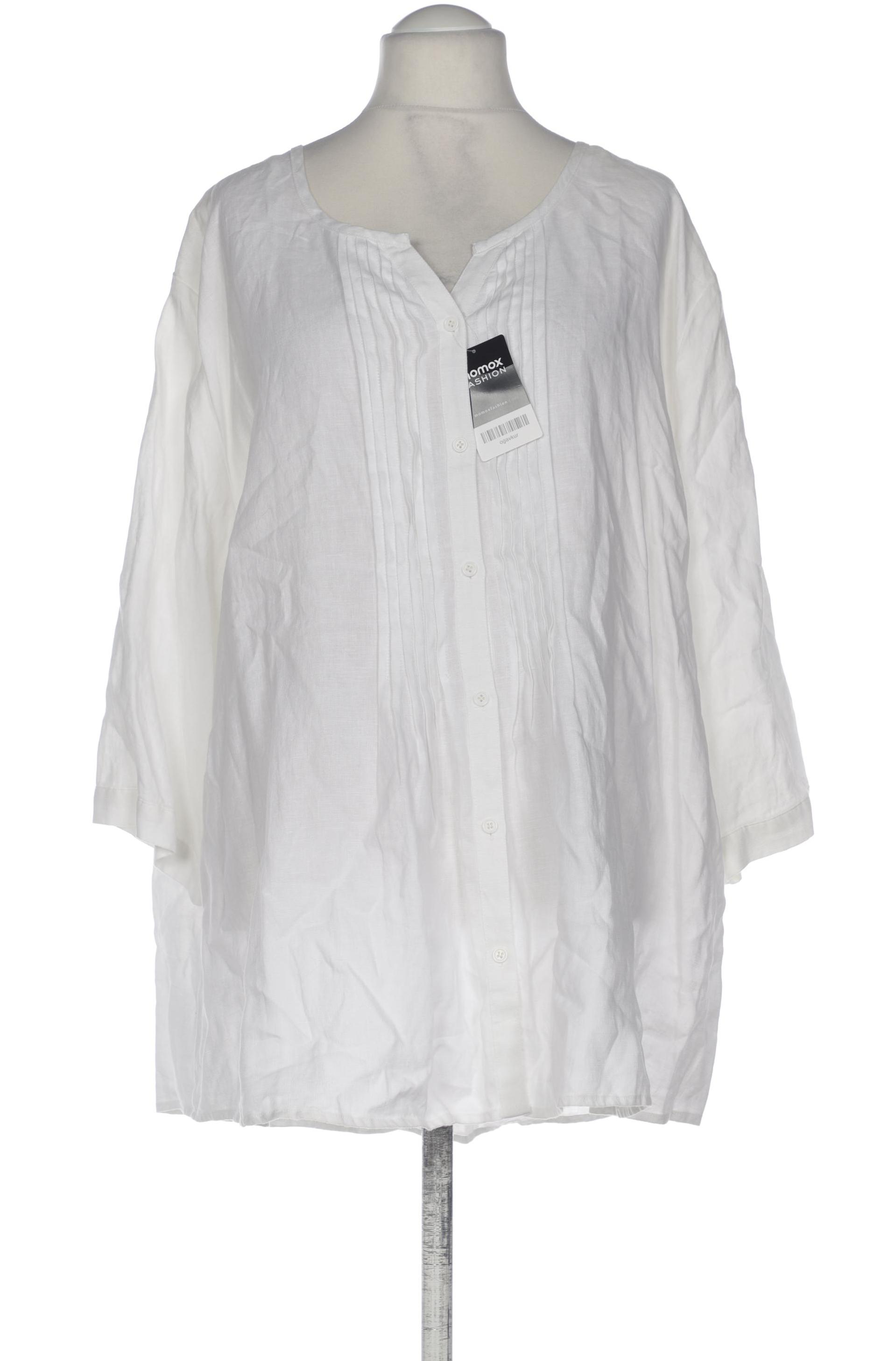 

Ulla Popken Damen Bluse, weiß, Gr. 54
