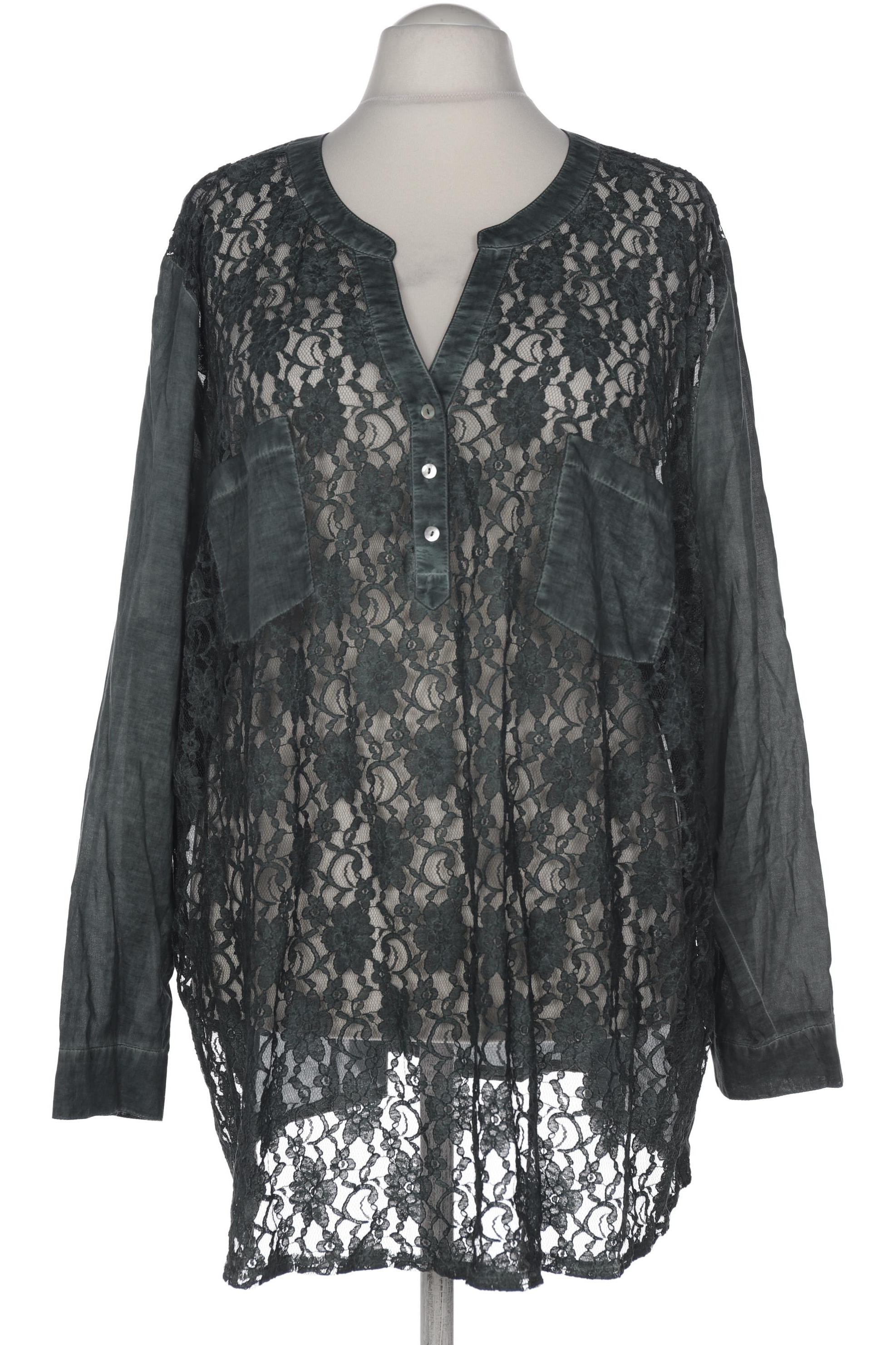 

Ulla Popken Damen Bluse, grün, Gr. 52