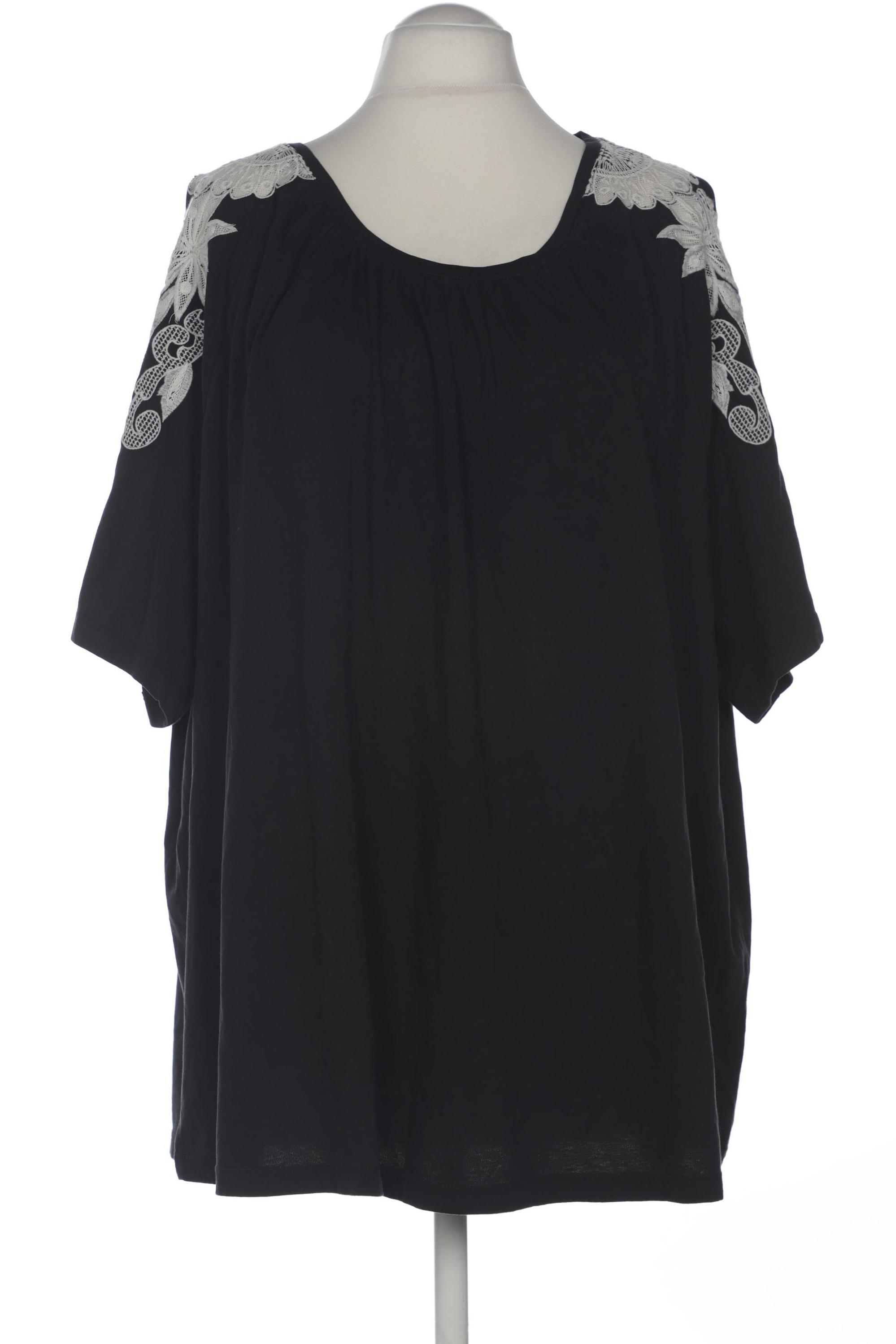 

Ulla Popken Damen T-Shirt, schwarz, Gr. 54