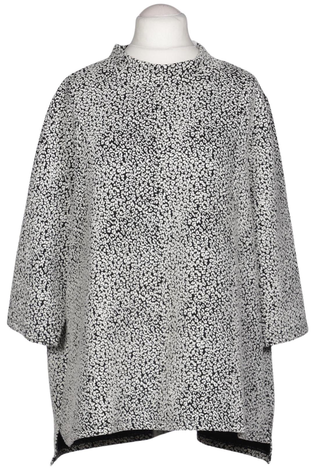 

Ulla Popken Damen Sweatshirt, weiß, Gr. 54