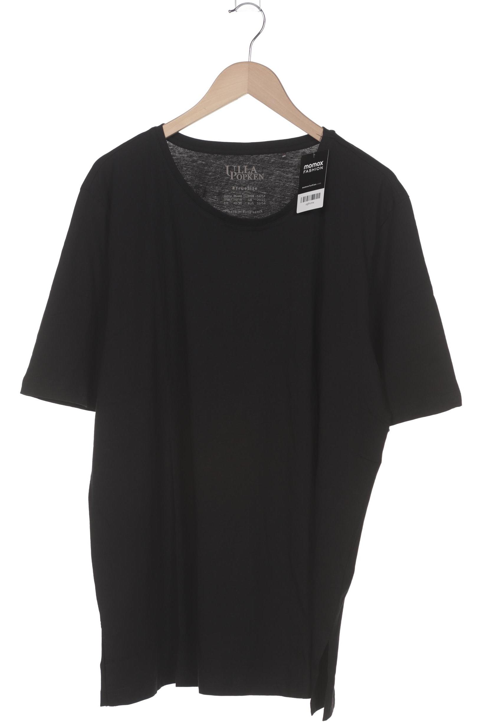 

Ulla Popken Damen T-Shirt, schwarz, Gr. 46